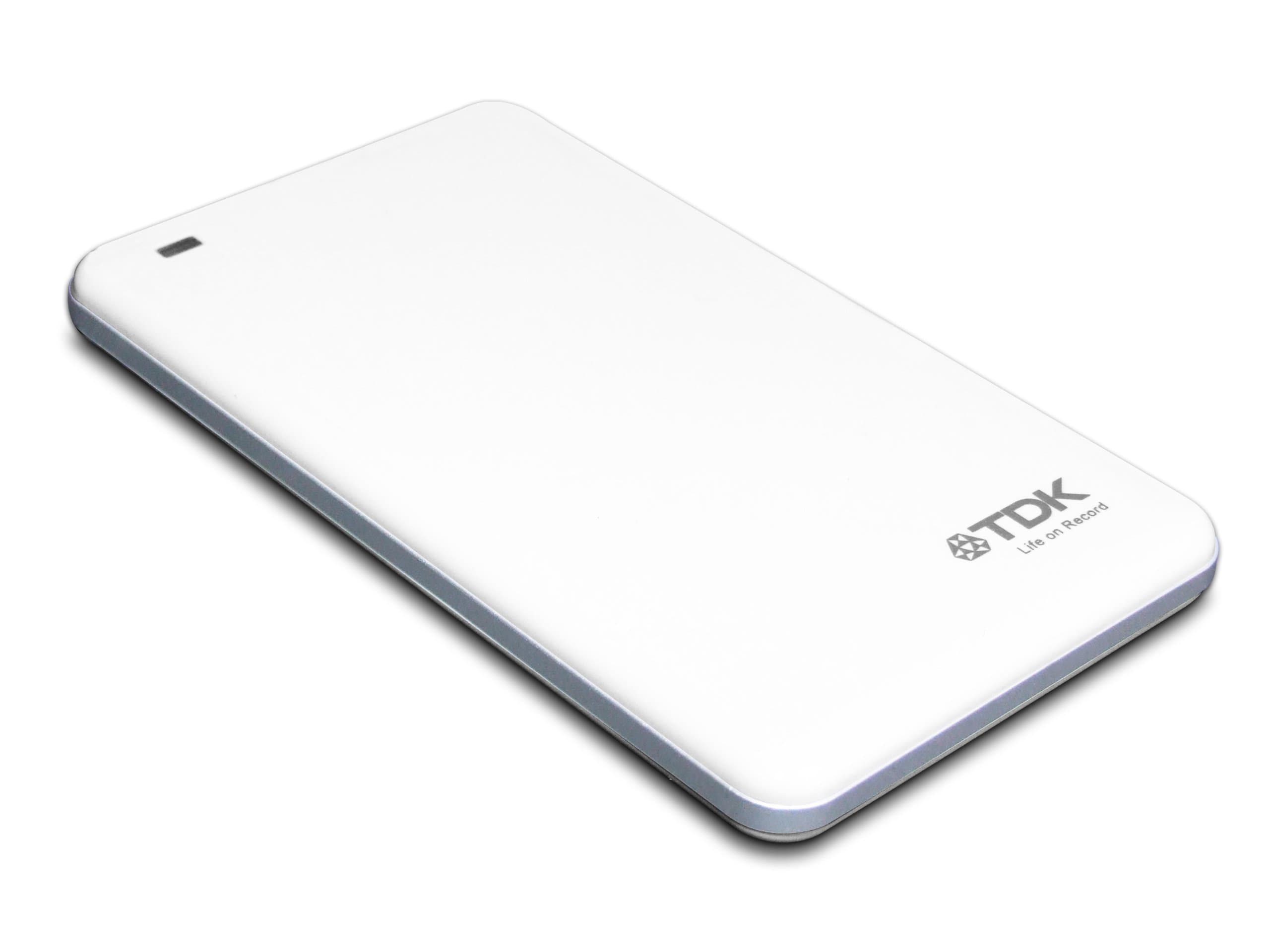 TDK 128GB External SSD Drive USB 3.0 WHT