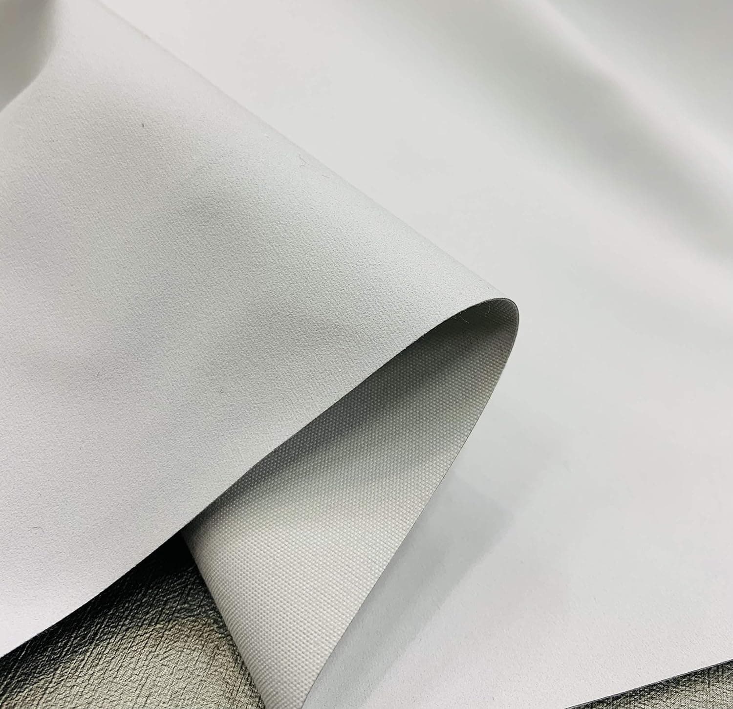 Roc-lon Blackout Drapery Lining White Fabric By The Yard