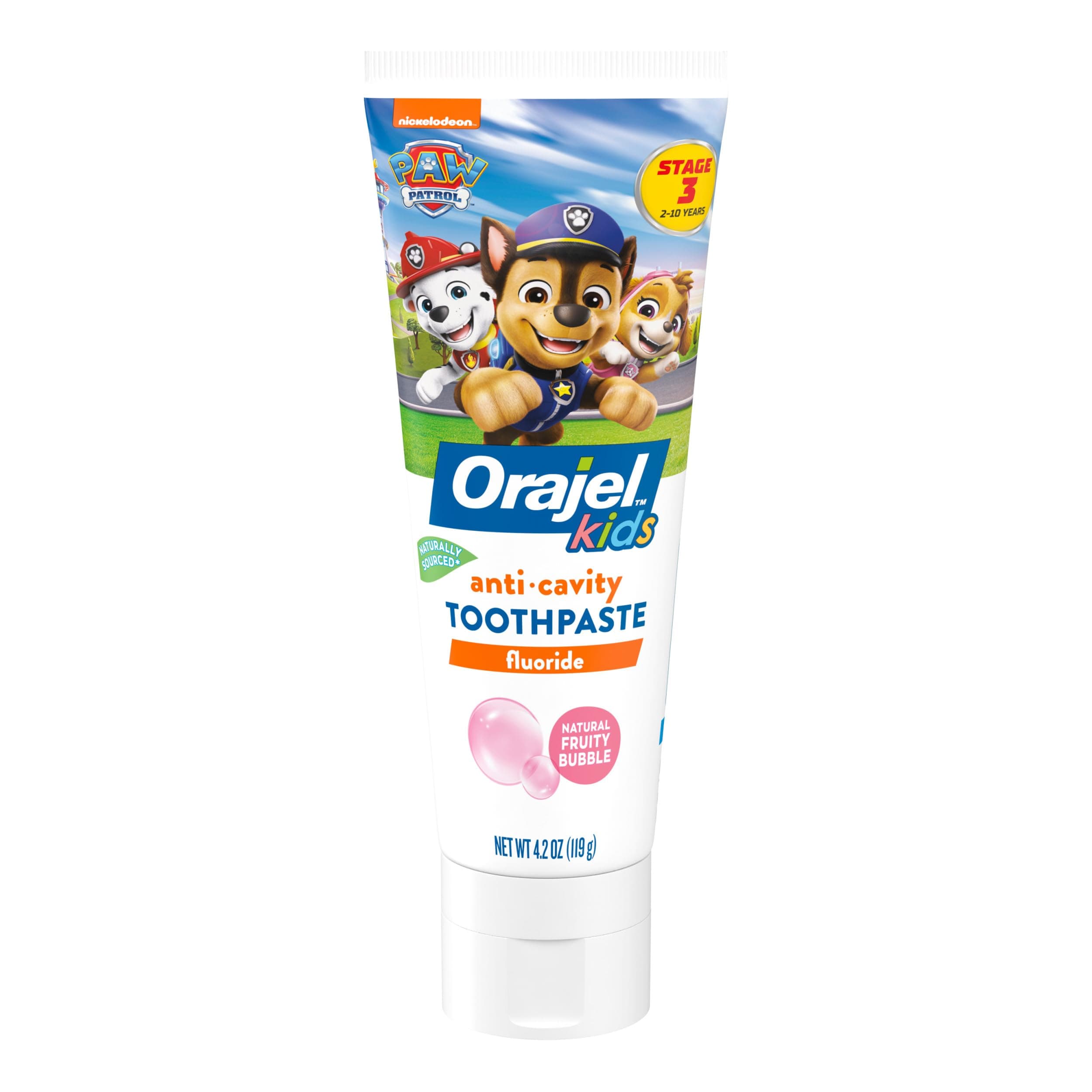 ANTICAVITY FLOURIDE TOOTHPASTE 119G(4.2OZ) - BUBBLE GUPPIES