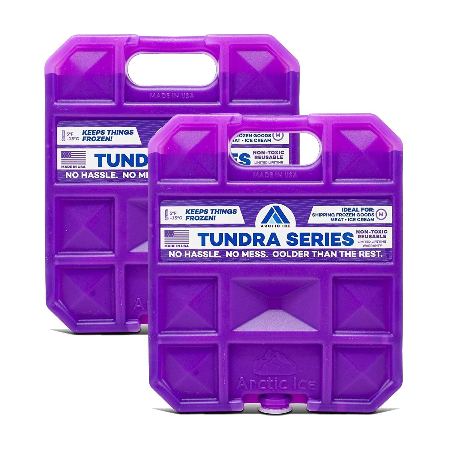 Tundra Series Long Lasting Reusable Ice Pack - 5° Fahrenheit Cooling Point - Designed to Maintain Freezer-Like Temperatures in Coolers
