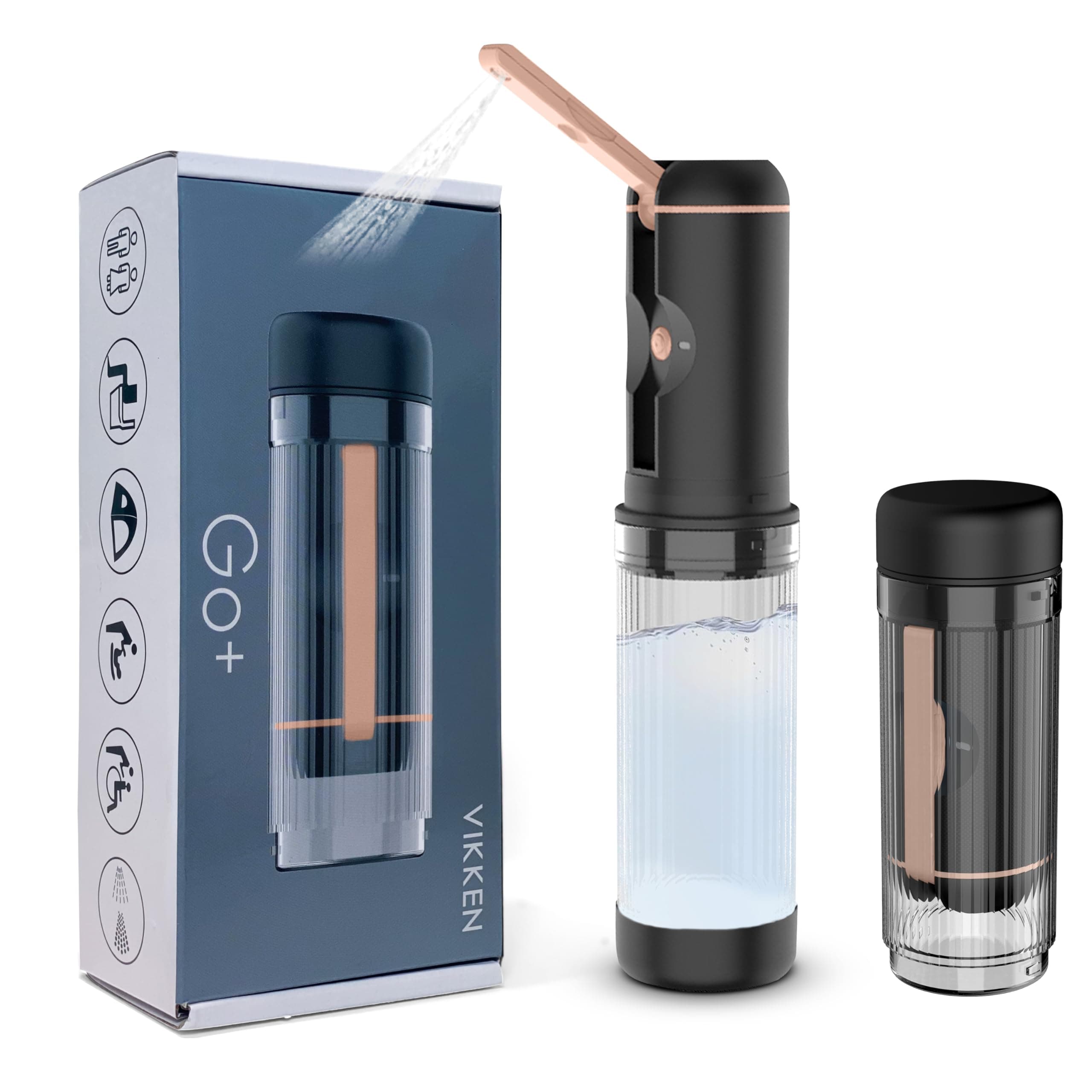 Travel Bidet (3rdGen) USB-Type C Electric Rechargeable Handheld Mobile/Portable Water Sprayer for Men & Women, Personal Hygiene Cleaning & Soothing Postpartum Care