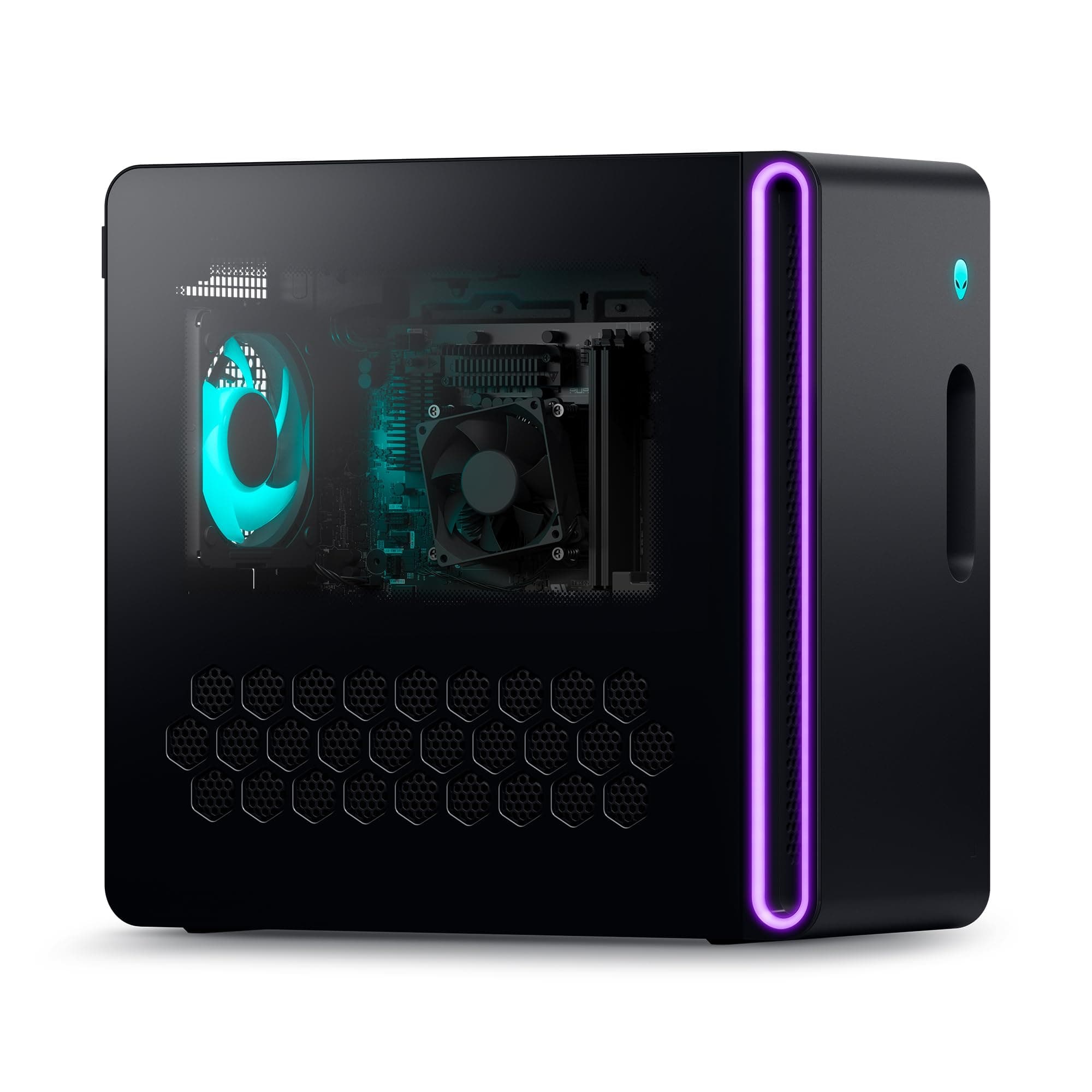 Aurora R16 Gaming Desktop - Intel Core i7-13700F, 16GB DDR5 RAM, 512GB SSD + 1TB HDD, NVIDIA GeForce RTX 4060 8GB GDDR6 Graphics, Windows 11 Home, 1 Year Premium Support - Basalt Black