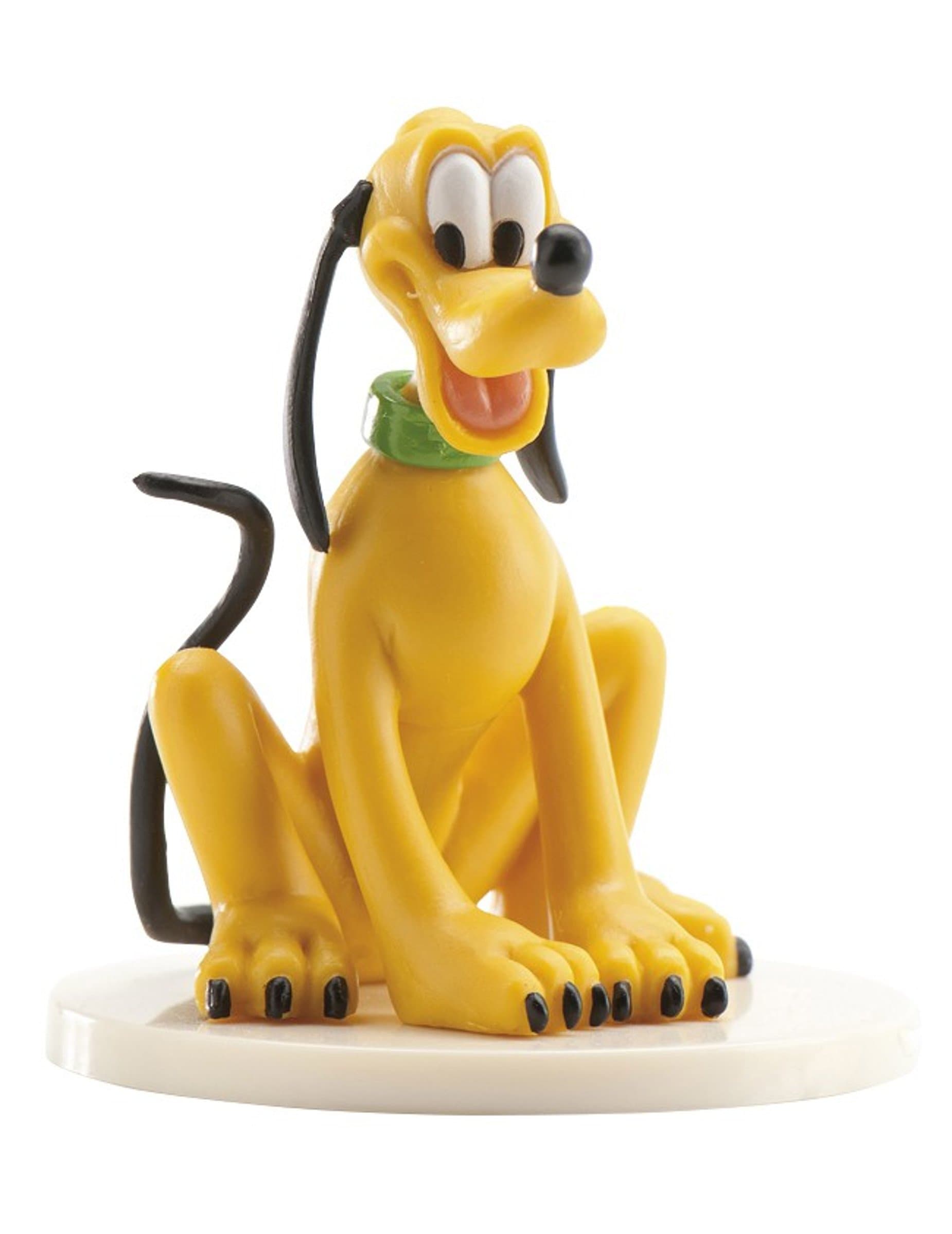 Dekora - Birthday Cake Topper With Pluto Figure - 7 cm