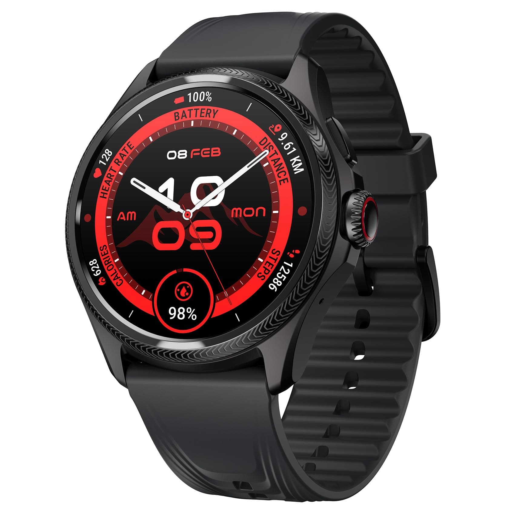 Pro 5 Enduro Smartwatch for Men 1.43" Android Wear OS Smart Watch 90 Hrs Battery 110+ Workout Modes Health Fitness Tracker Outdoor 5ATM GPS Compass Not Compatible with iPhone