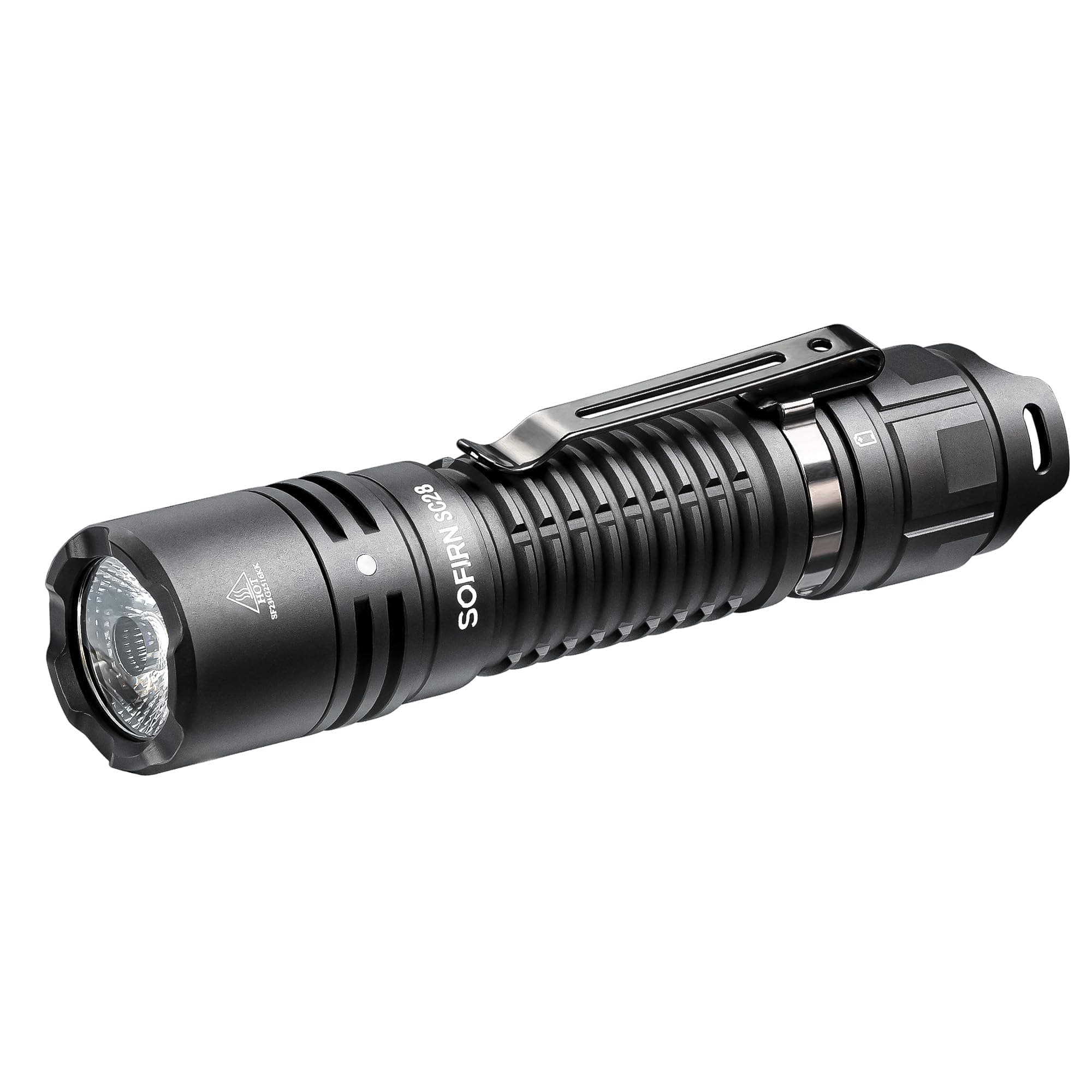 – SC28 Led Torch 2800 Lumens Super Bright Type C Rechargeable Torches Powerful Tactical EDC Flashlight with 3 User-Selectable Programs, for Outdoor and Indoor Activities (OUTFBASC28T)