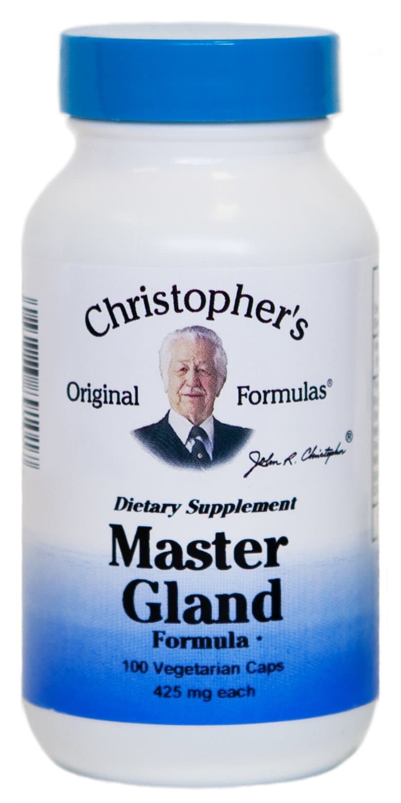 Christopher's Original Formulas Master Gland Formula 375mg – Herbal Blend Designed to Support The Pituitary Gland, Plant-Based Traditional Botanical Supplement, 100 Vegetarian Capsules