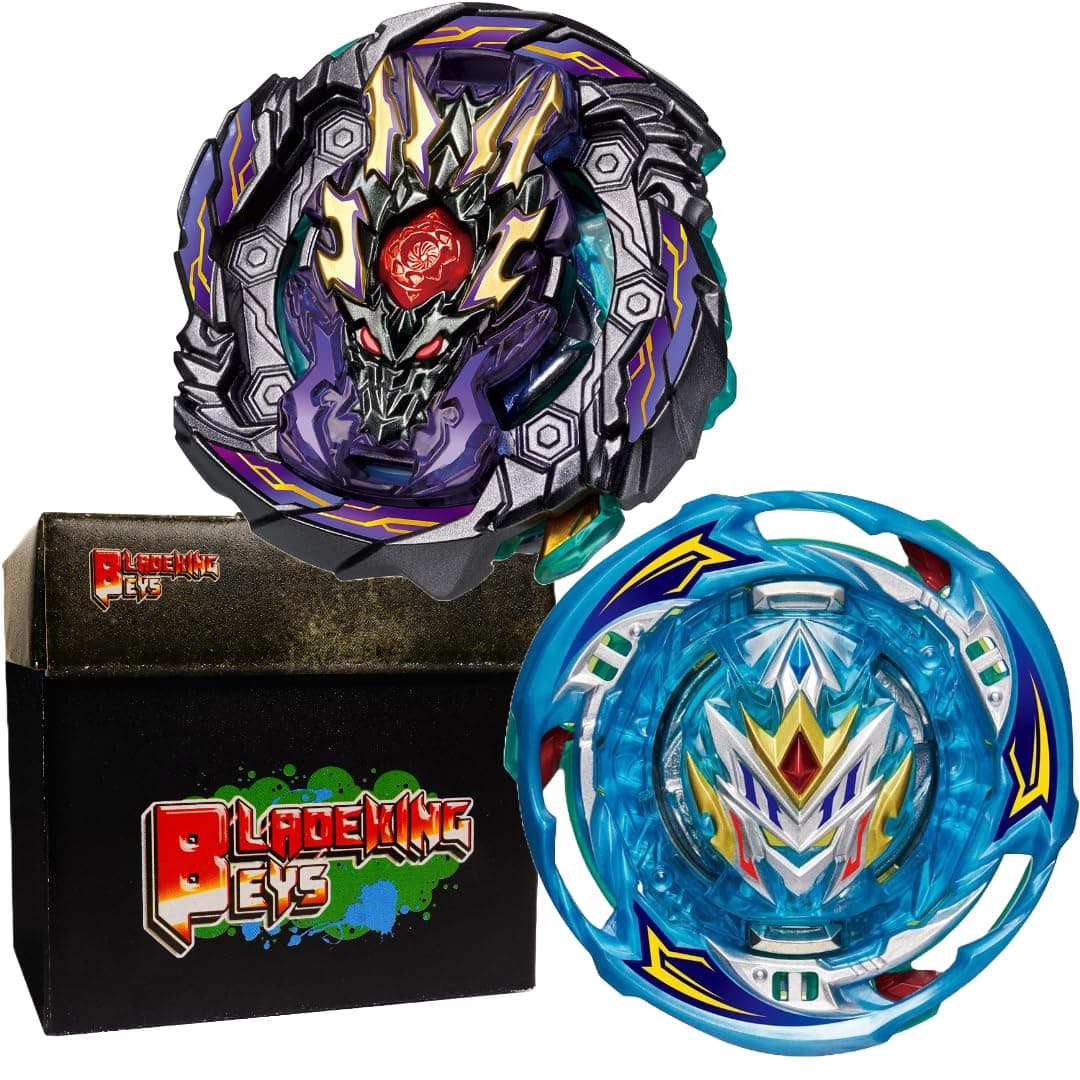 BLADEKING BEYS B149B Dread Bahamut 7Wal Orbit Metal Gen +B202 Wind Knig' Moon Bounce-6 + Toy Storage Box