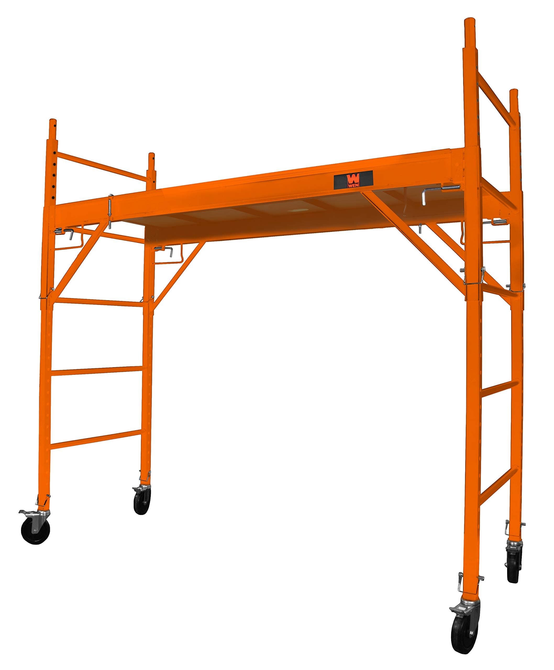 WEN 31110T Baker-Style 6.25 ft. Multi-Purpose 1000-Pound-Capacity Rolling Steel Scaffolding