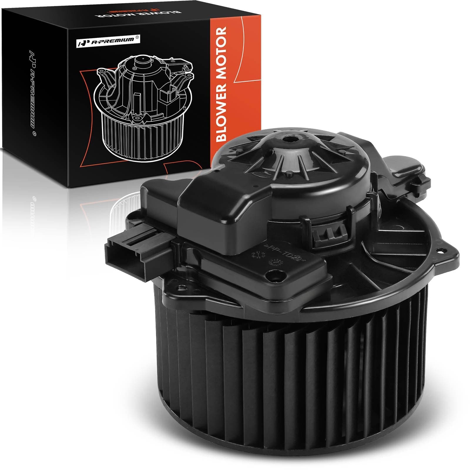 A-Premium Front HVAC Heater Blower Motor Compatible with Kia Forte 2019-2022, Niro 2017-2019 & Hyundai Ioniq 2017-2019, with Fan Cage