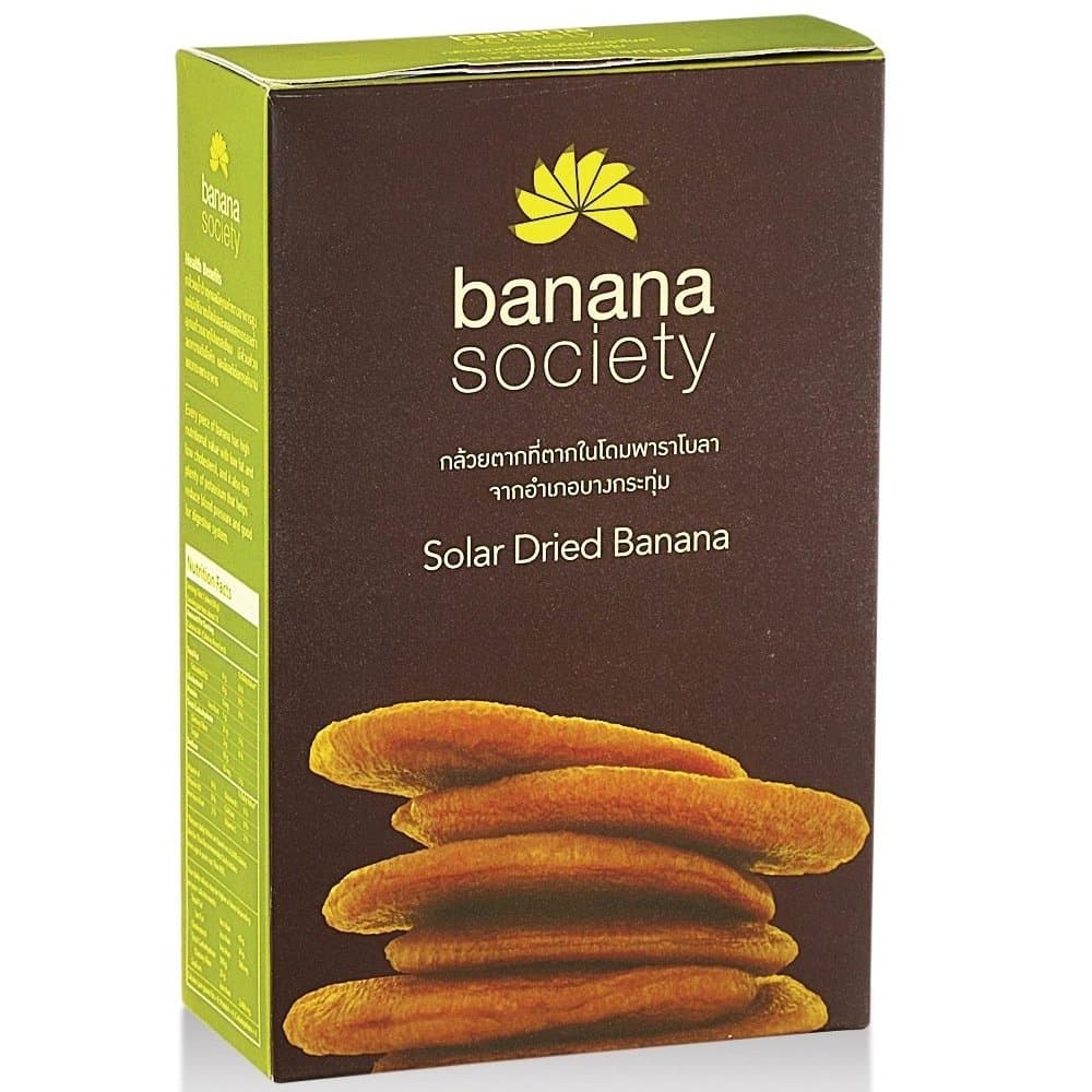 Banana Society Solar Dried 450g