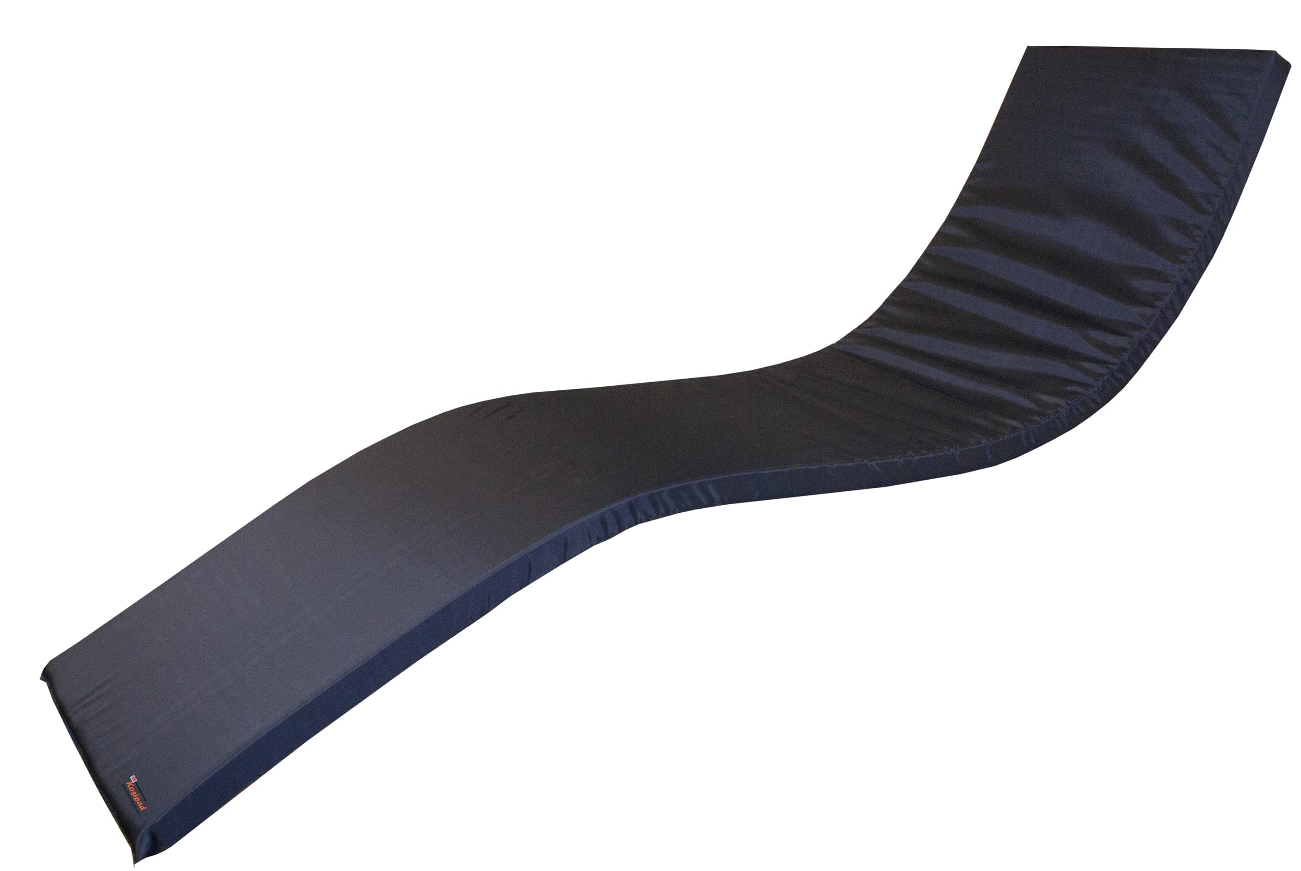 KosiPad Luxury Memory Foam Waterproof Replacement Cushion Pad For Garden Sun Lounger/Recliner/Chair (NAVY LGER)