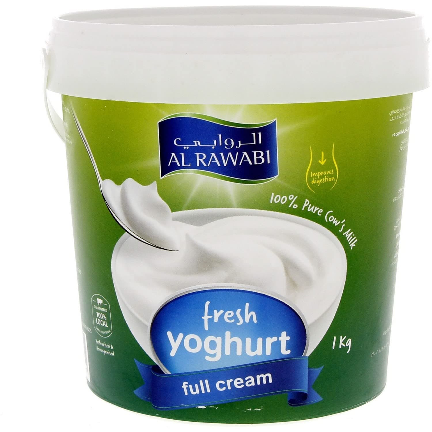 Al Rawabi Fresh Yoghurt Full Cream 1kg