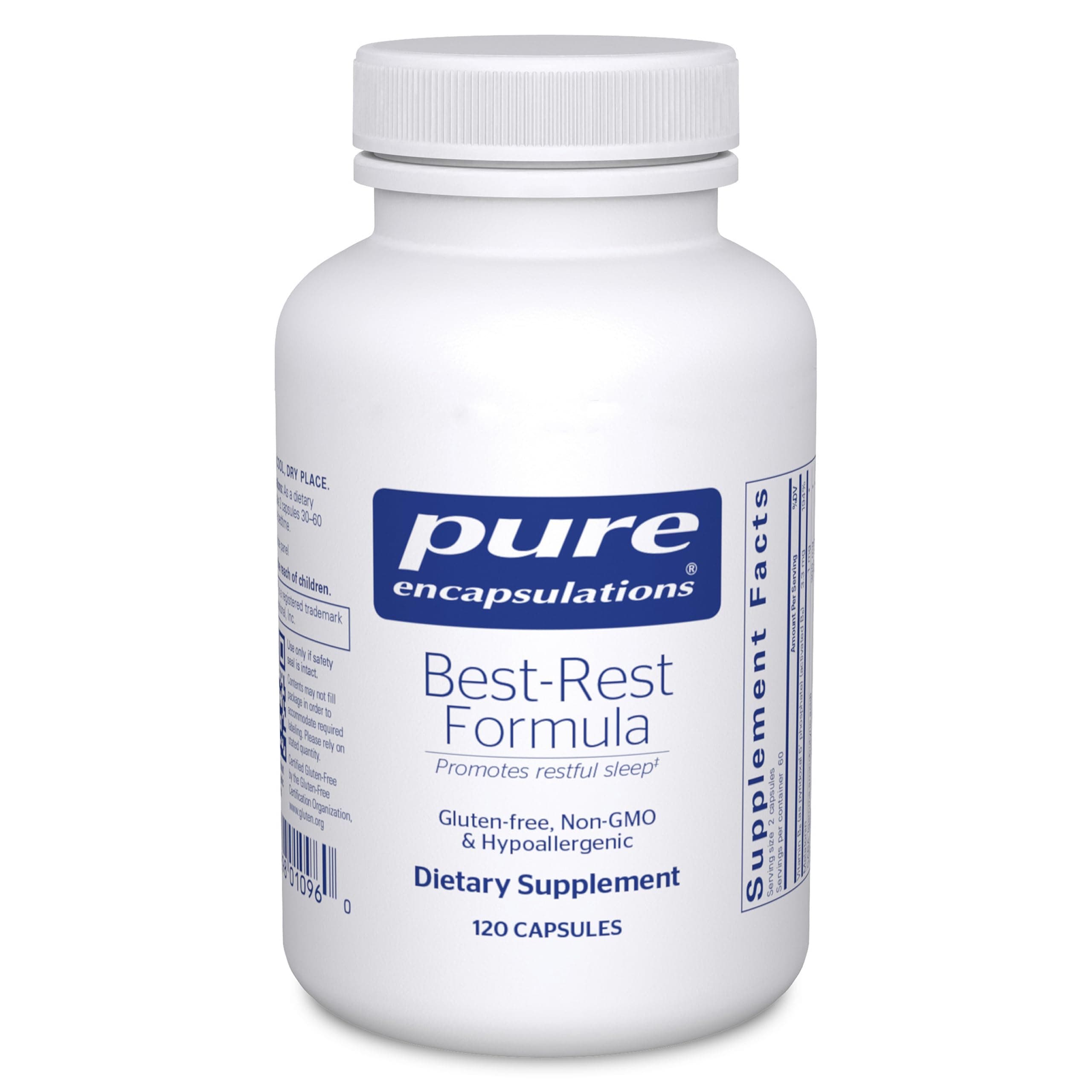 Best-Rest Formula - Supports Restful Sleep - for Relaxation - Restful Sleep Supplement - Non-GMO & Vegan - 120 Capsules
