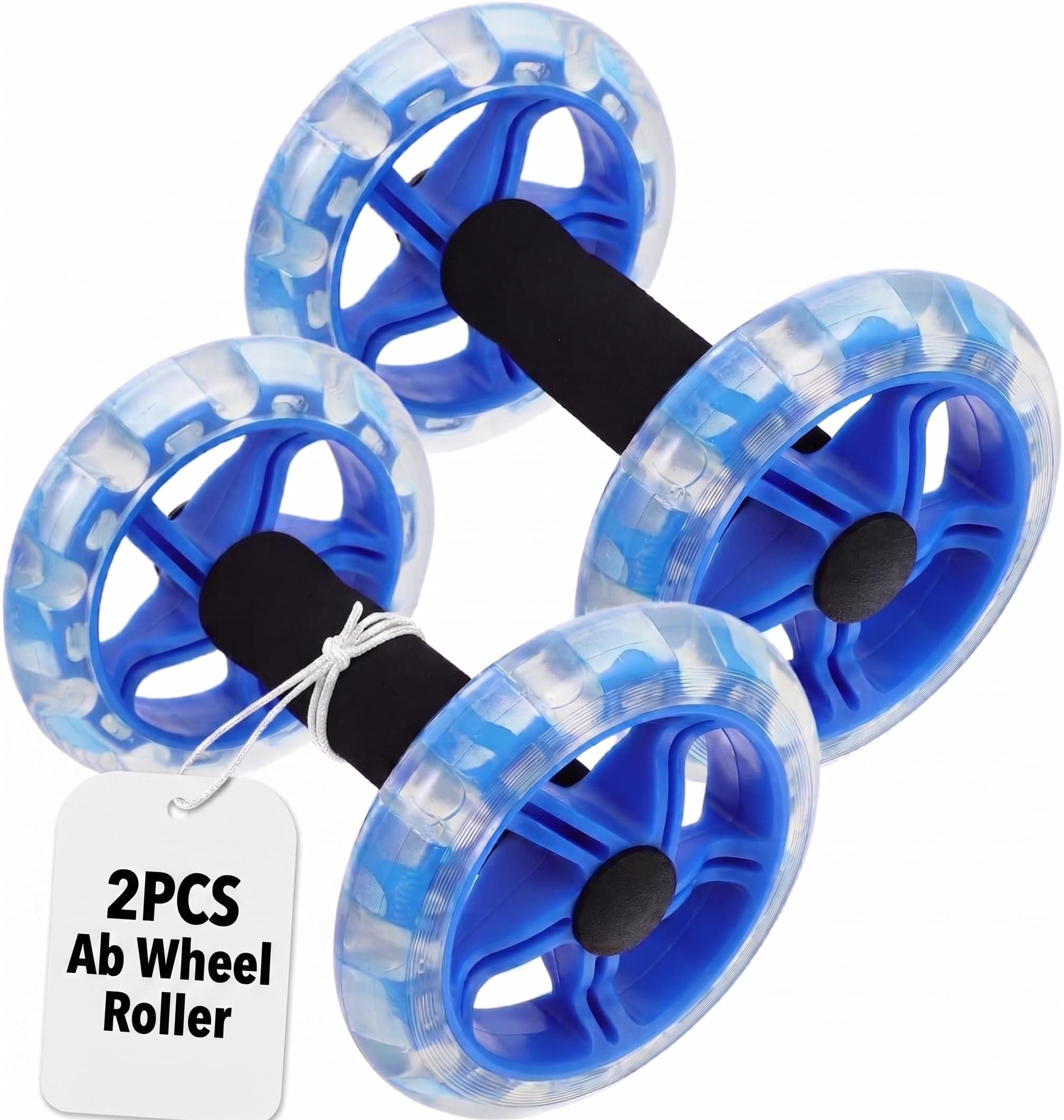 Ab Wheel Roller For Core Workout, Ab Roller Fitness Exercise Wheel Devices Abdominal Trainer for Men Women Core Strength Training Home Gym Fitness Equipment