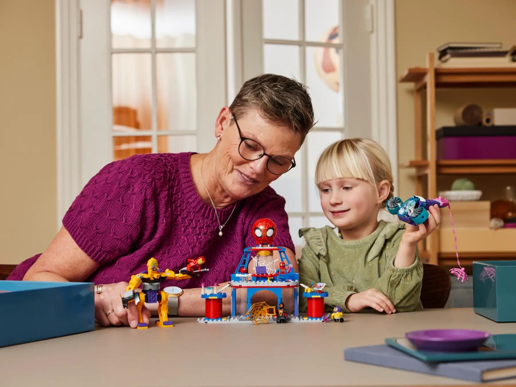 LEGO Marvel - Team Spidey Web Spinner Headquarters, Super Hero Building Toy, Gift for 4 Plus Year Old Boys, Girls and Fans of the Disney+ Spidey and his Amazing Friends Show 10794