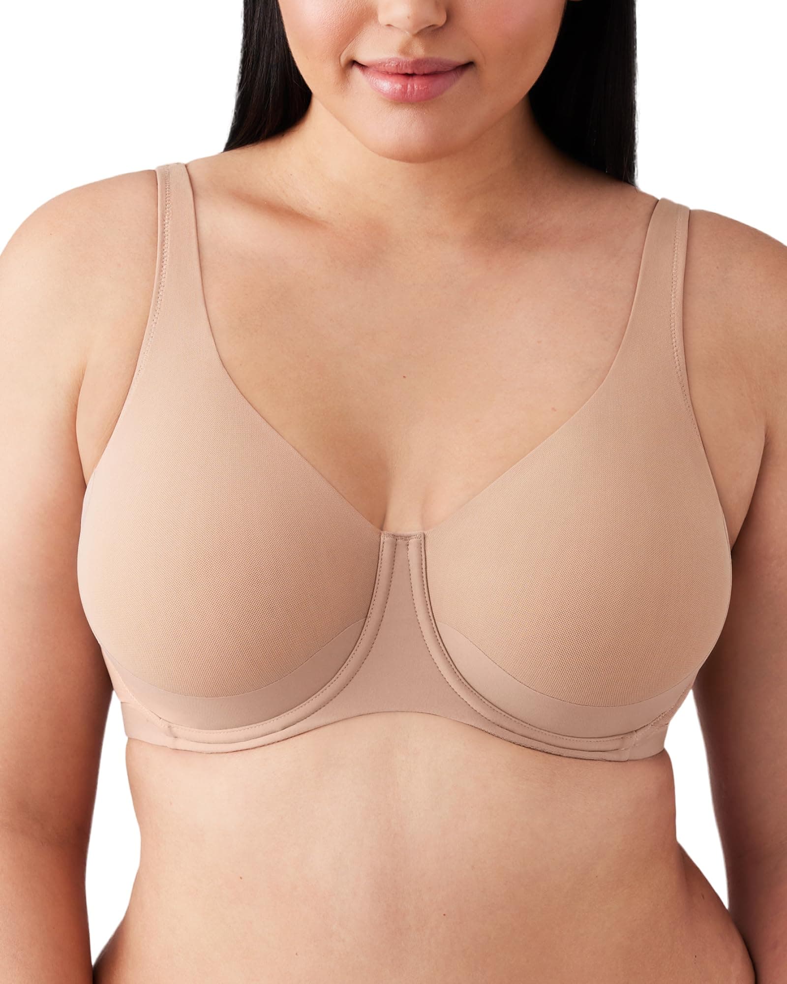 Women's Pendulous Shape Revelation Unlined Full Coverage Underwire Bra, 855387
