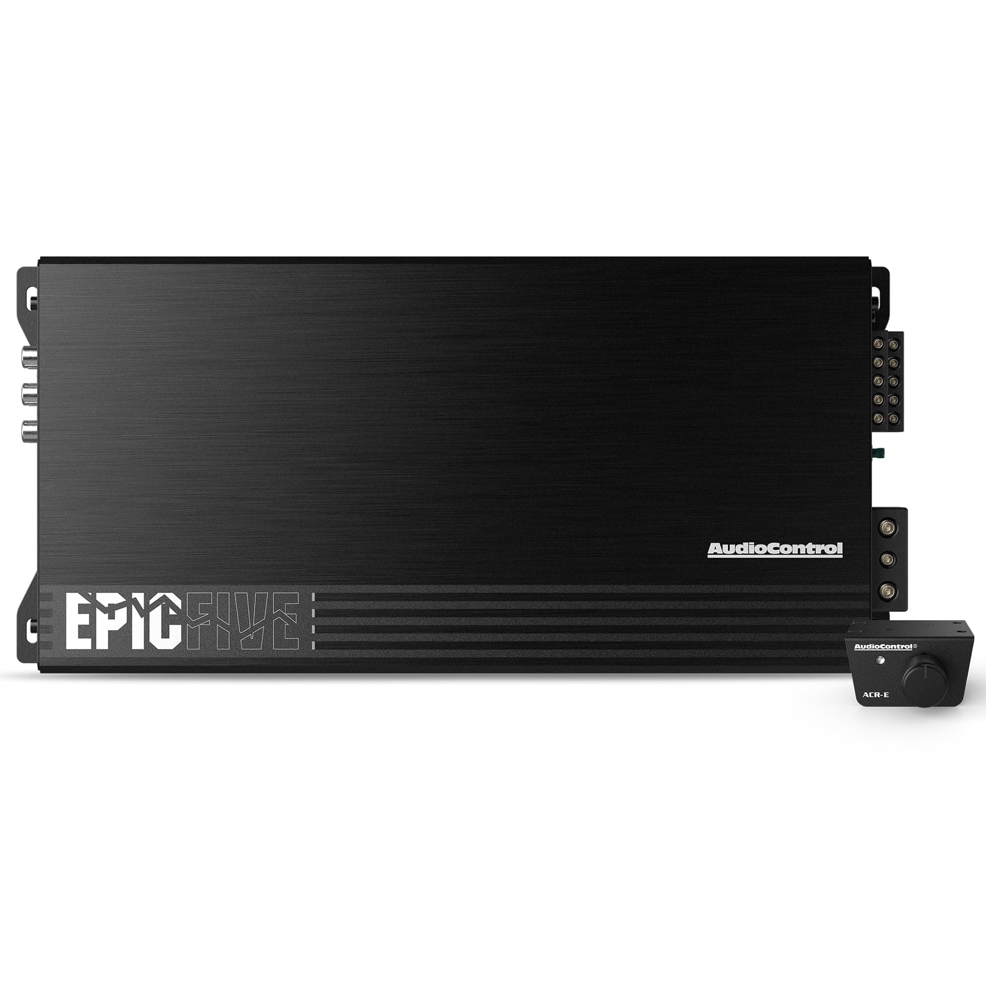 EPICFIVE 5-Channel Amplifier Car Audio 1100W RMS, Compact Digital Class D, Includes Bass Knob, High/Low Pass & Subsonic Filter, Epic Bass Boost, Smart Auto Protection, Epicenter Link