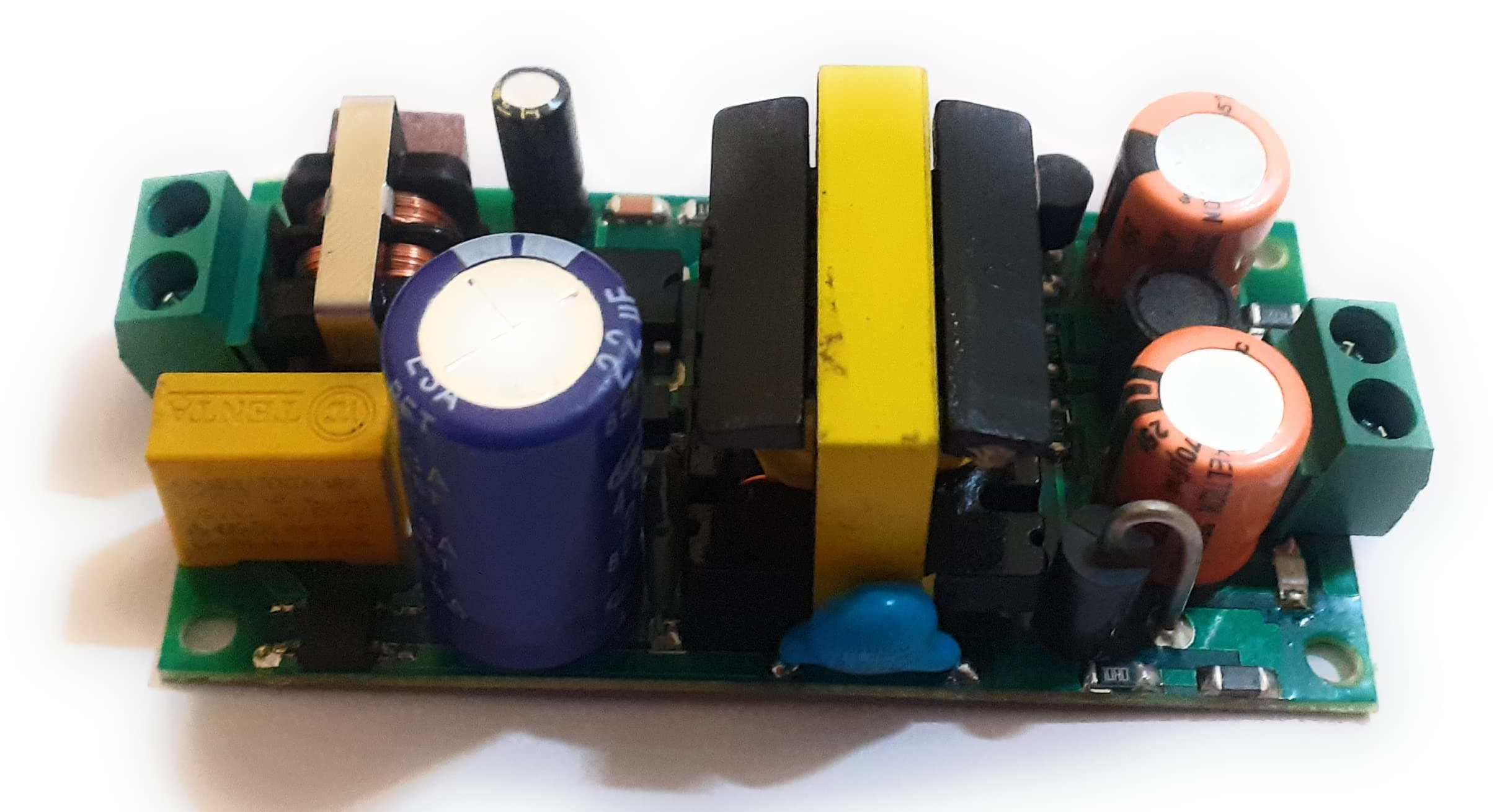 (110-260) VAC - 12 VDC / 2A SMPS with Line Filter