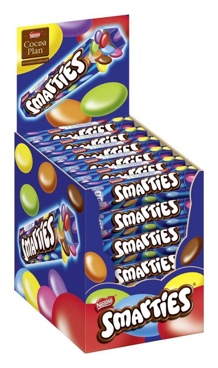 Smarties Hexagon 36 x 38g, 1.34 ounce (pack of 36) (12243602)