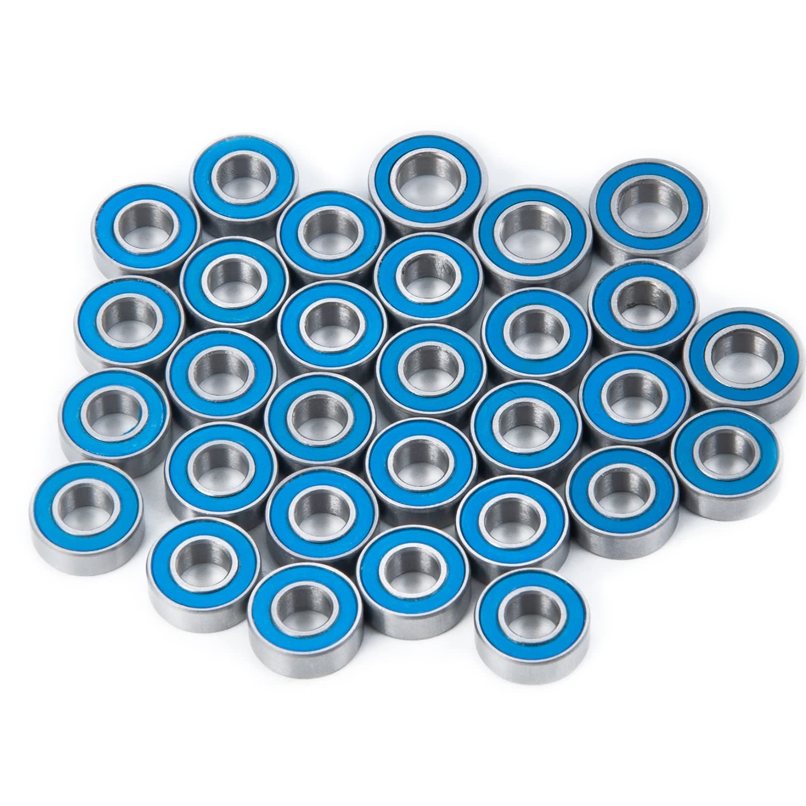 30 Pcs RC Complete Bearing Set for Tamiya 1/14 Semi - Grand, Freight, Globe Liner, R620, King Hauler Crawler Car Spare Parts