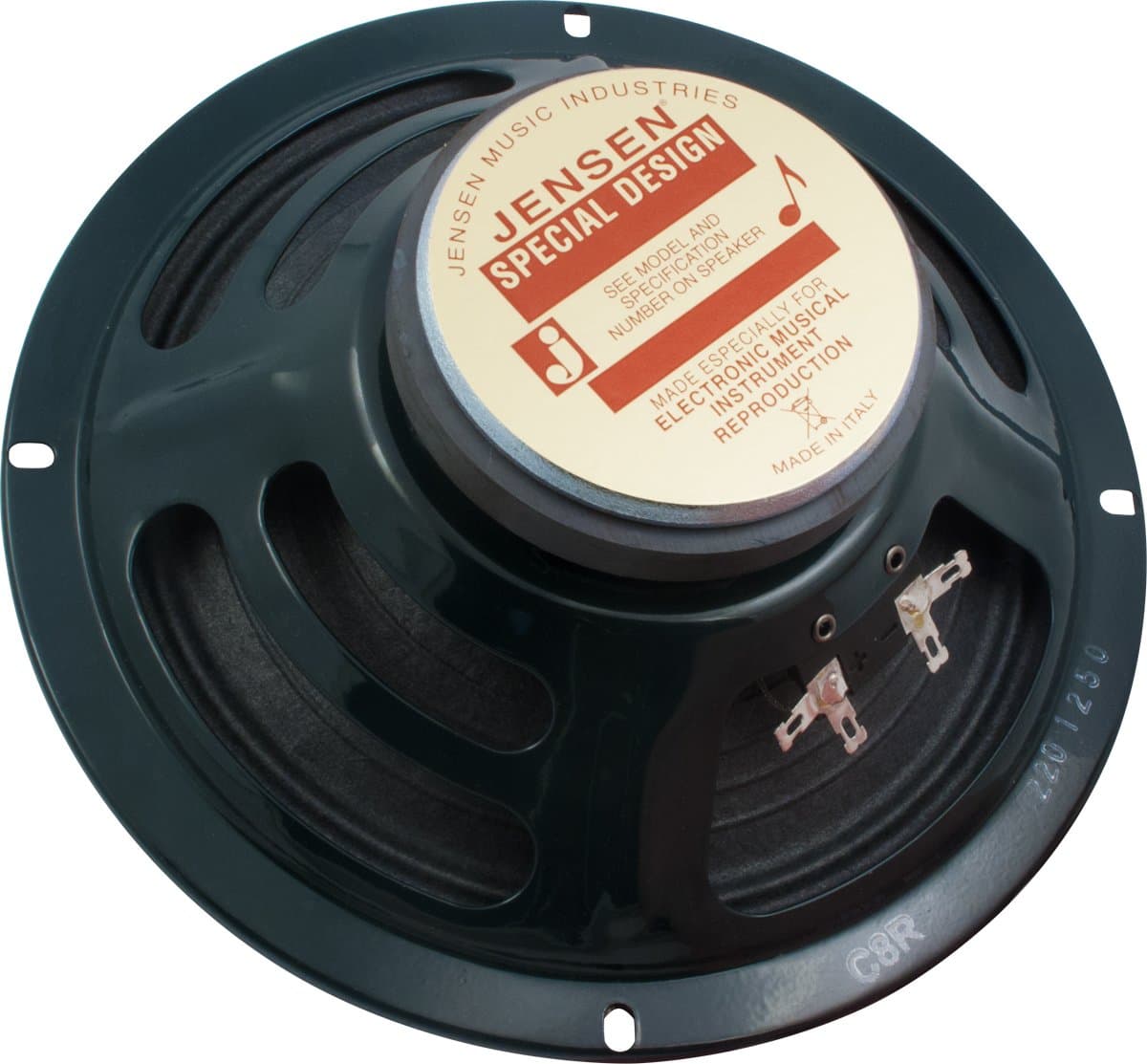 Jensen Vintage C8R8 8-Inch Ceramic Speaker, 8 ohm