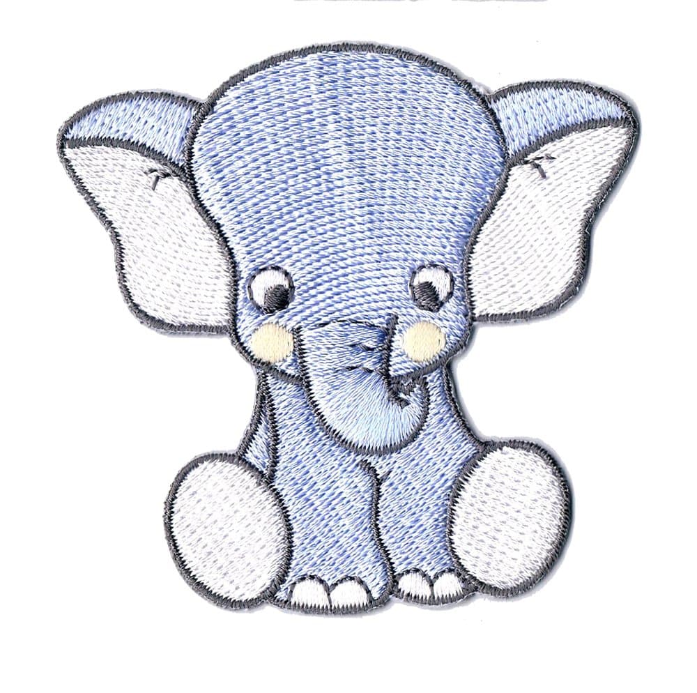 'Logo Sew-on/Iron-on Clothes Patch – Elephant Baby