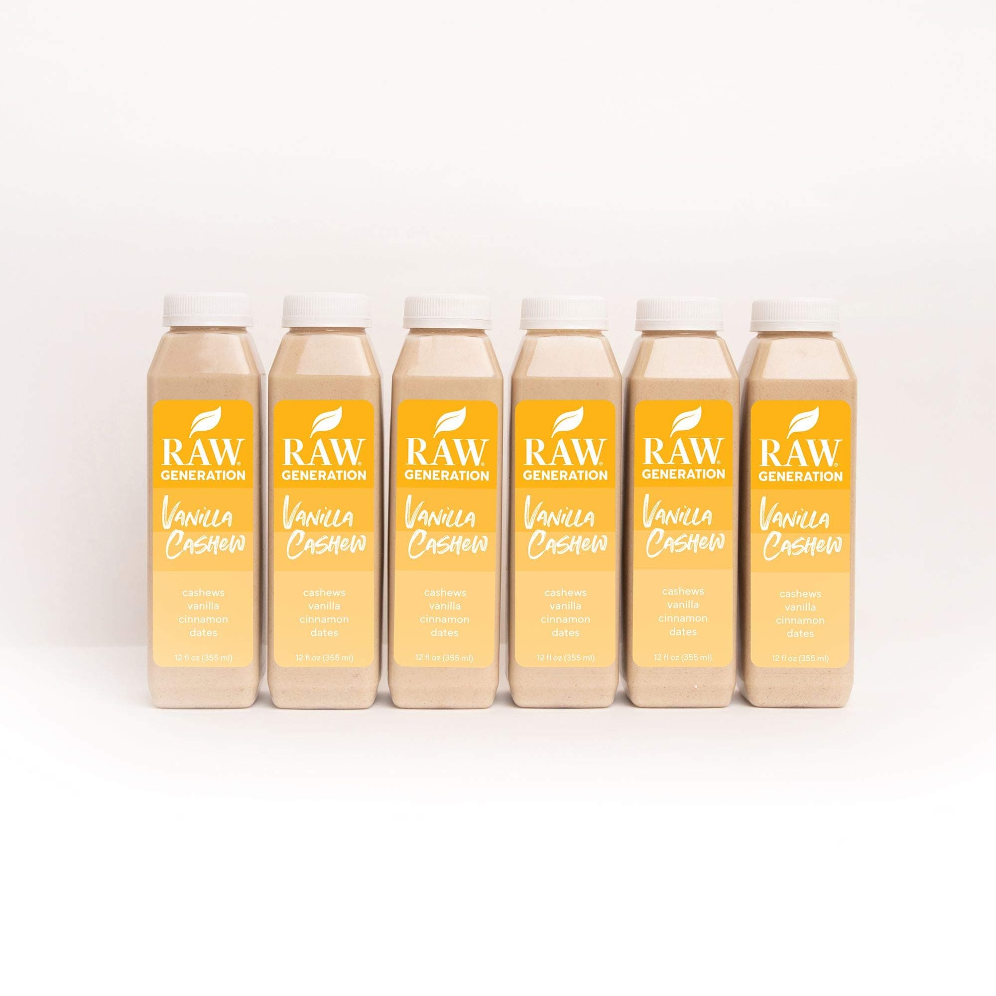 Raw Generation Cashew Smoothie - Plant-Based Protein Smoothie / 18 Count