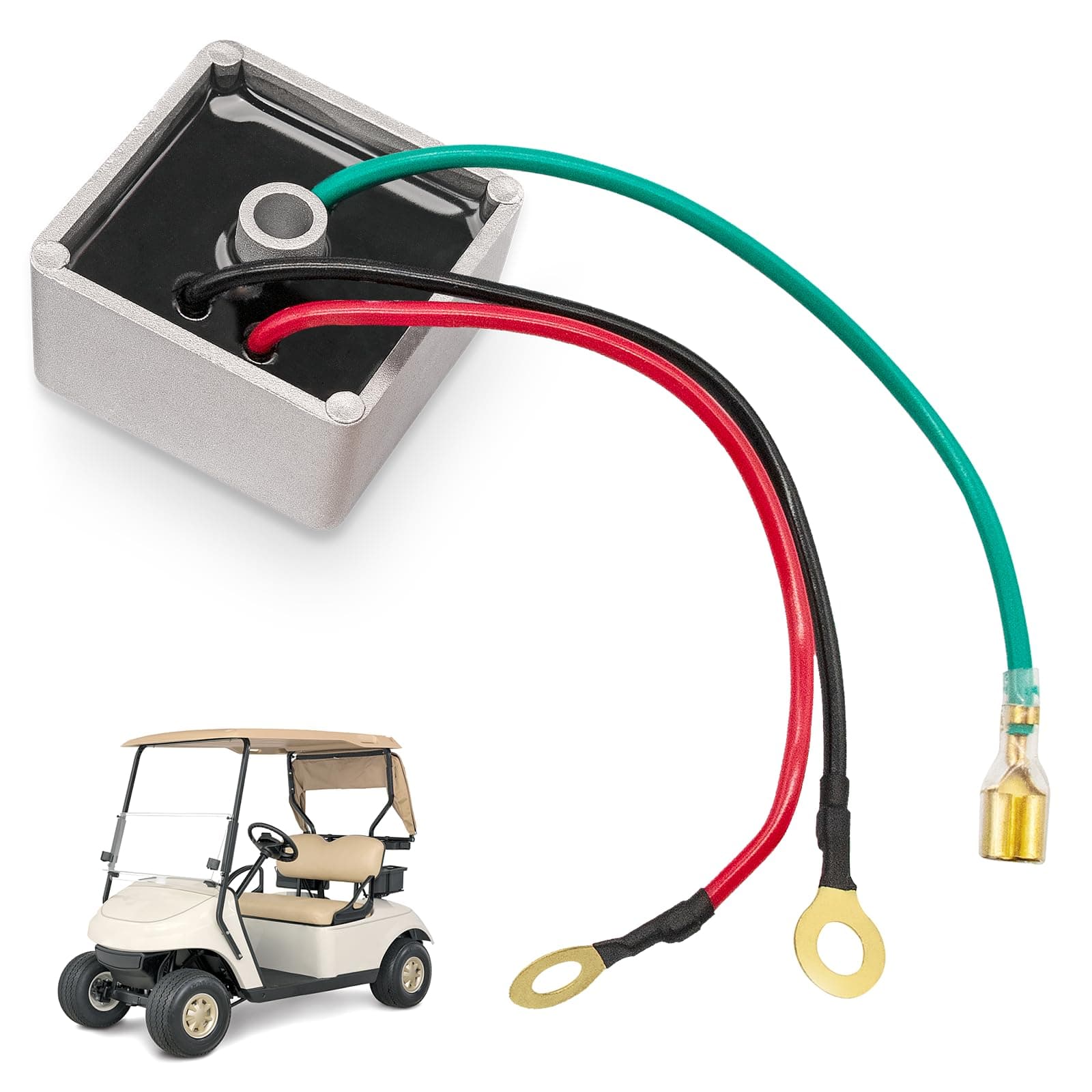 Panglong 27739-G01 Voltage Regulator Replacement Fits E-Z-GO EZGO 1994-UP TXT Gas Golf Cart