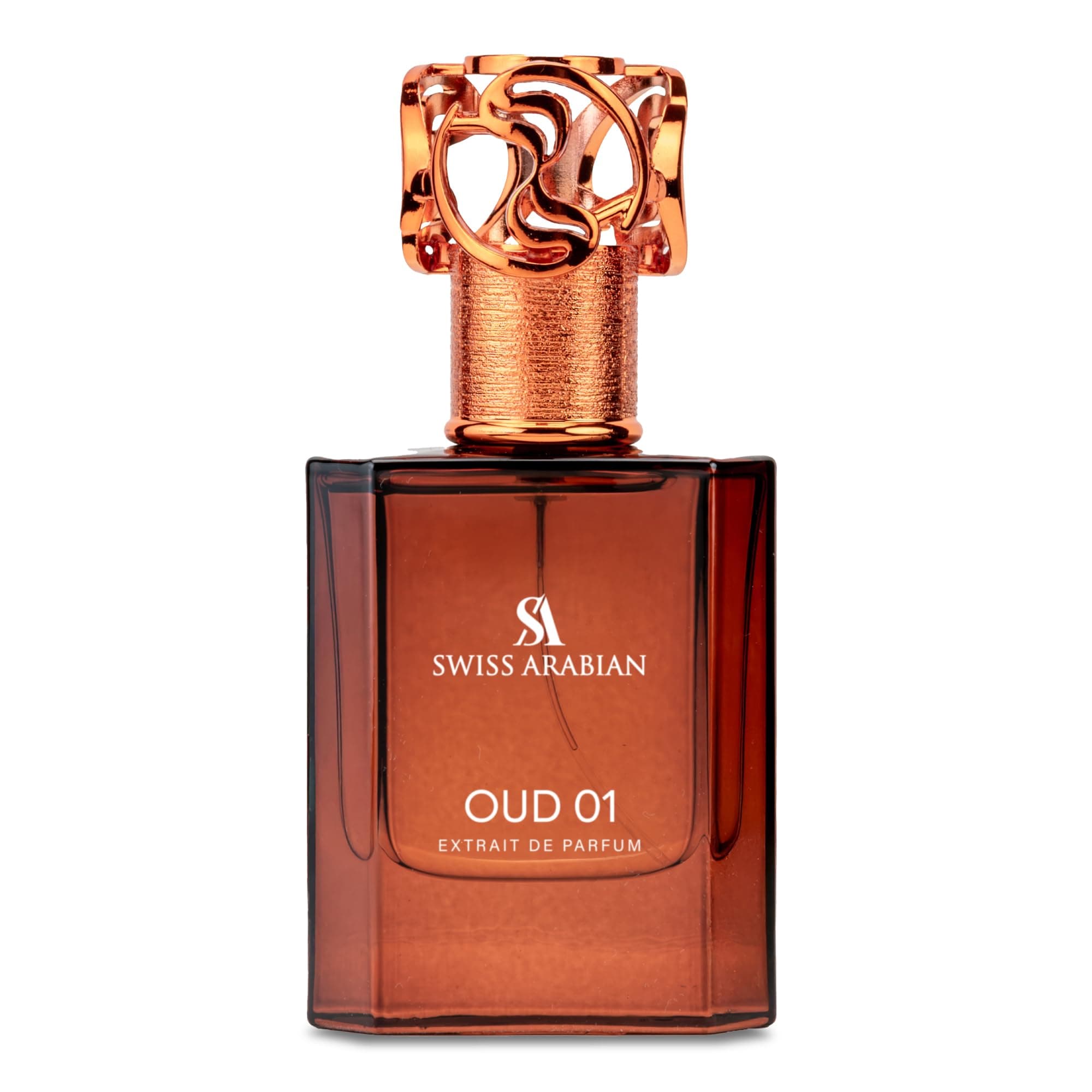 Oud 01 Extrait de Parfum, 50ml, Premium Quality Perfume, Unisex Fragrance, Floral, Oud, Luxurious Blend Perfume for Women and Men