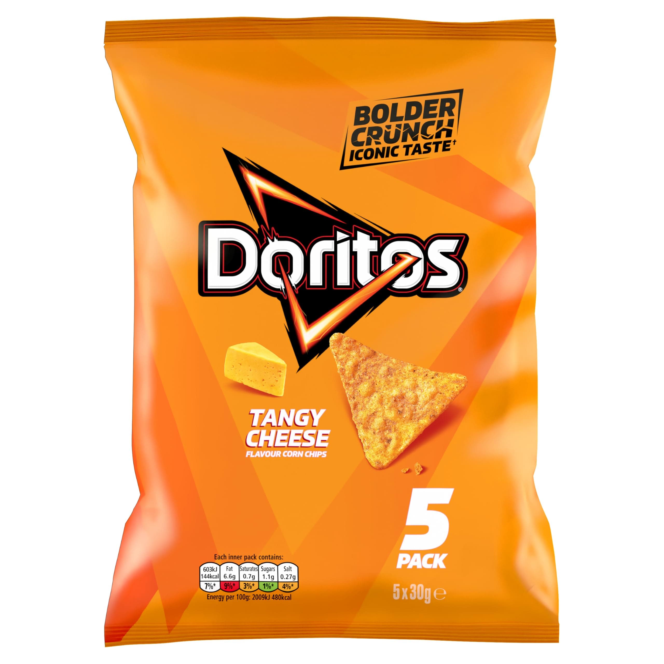 DORITOS TANGY CHEESE 30GX5PK