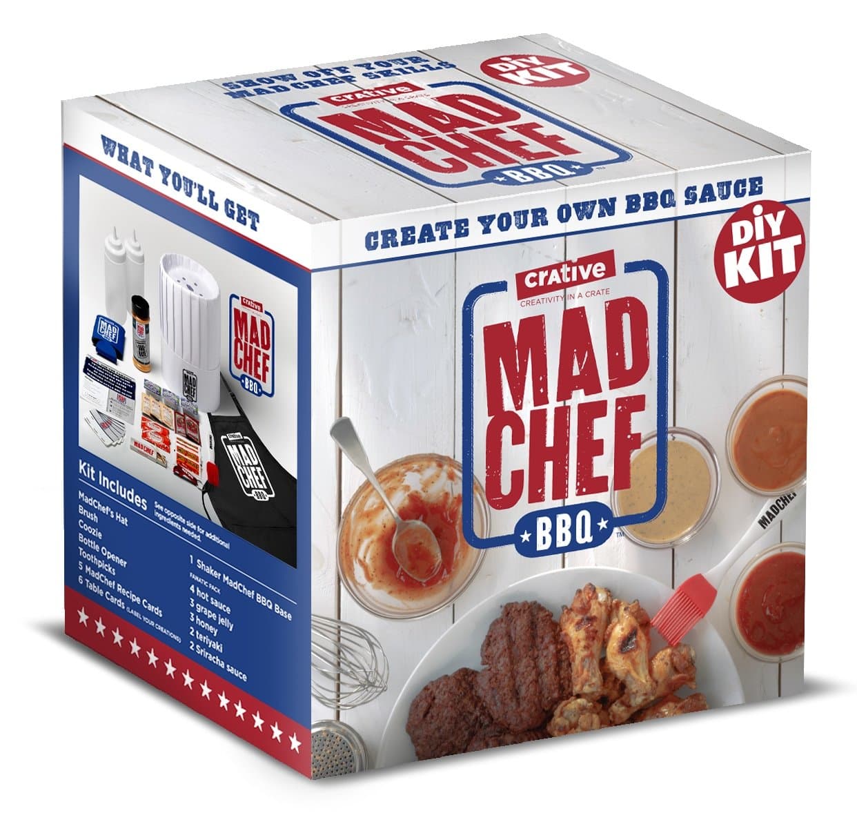 Create Your Own BBQ Sauce | Mad Chef Barbecue Sauce DIY Kit | Makes 14 Cups