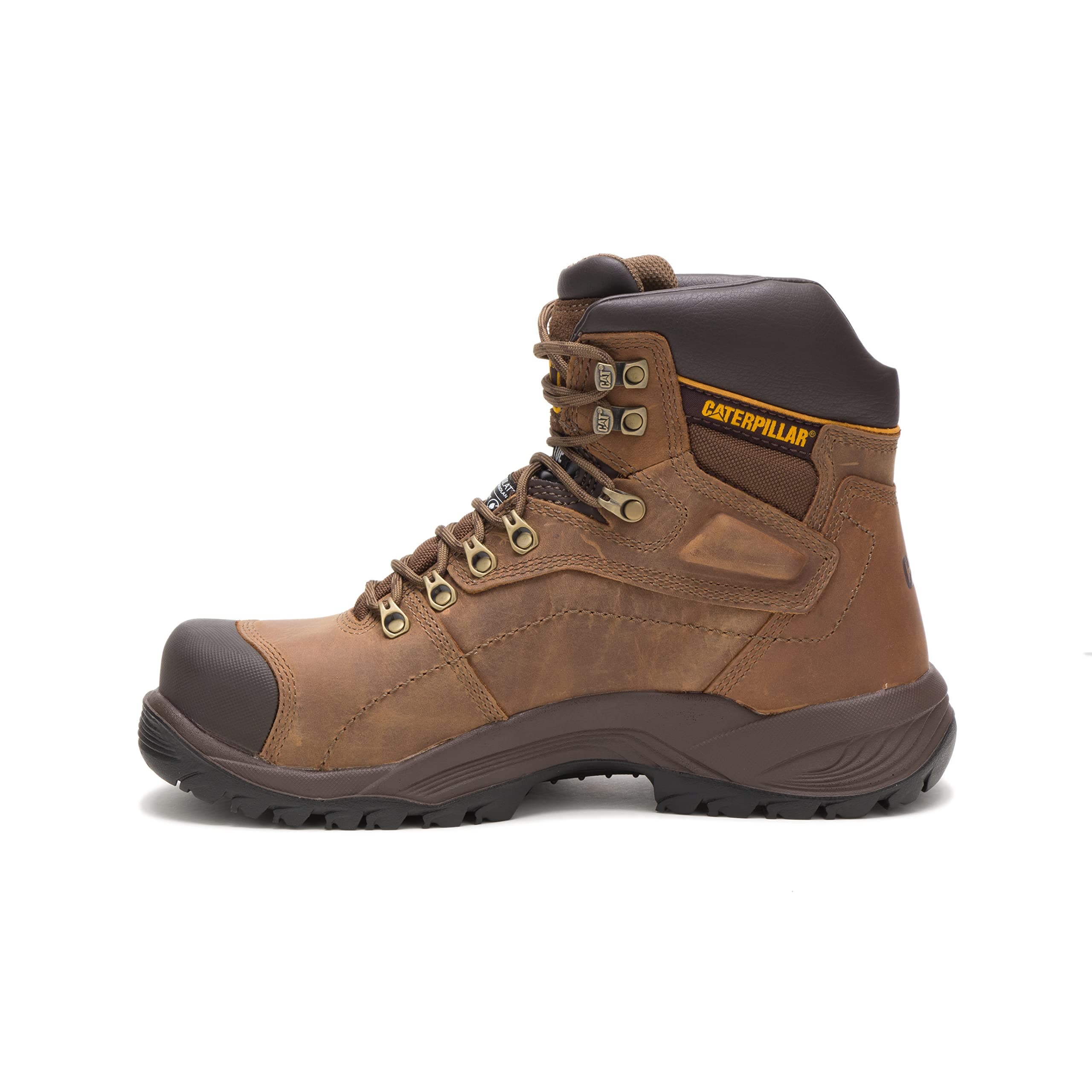 CAT Men's Diagnostic Waterproof Steel-Toe Work Boot