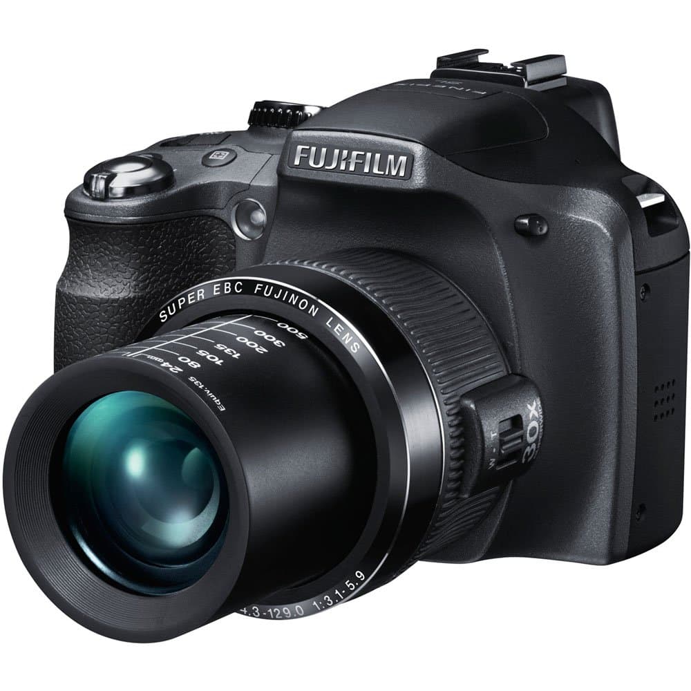 Fujifilm FinePix SL300 14 MP Digital Camera with 30x Optical Zoom (Black) (OLD MODEL)