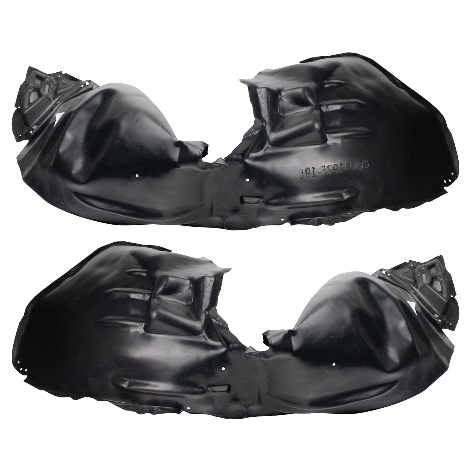 TRQ Front Inner Fender Liner Set Compatible with 2019-2023 Chevrolet Malibu