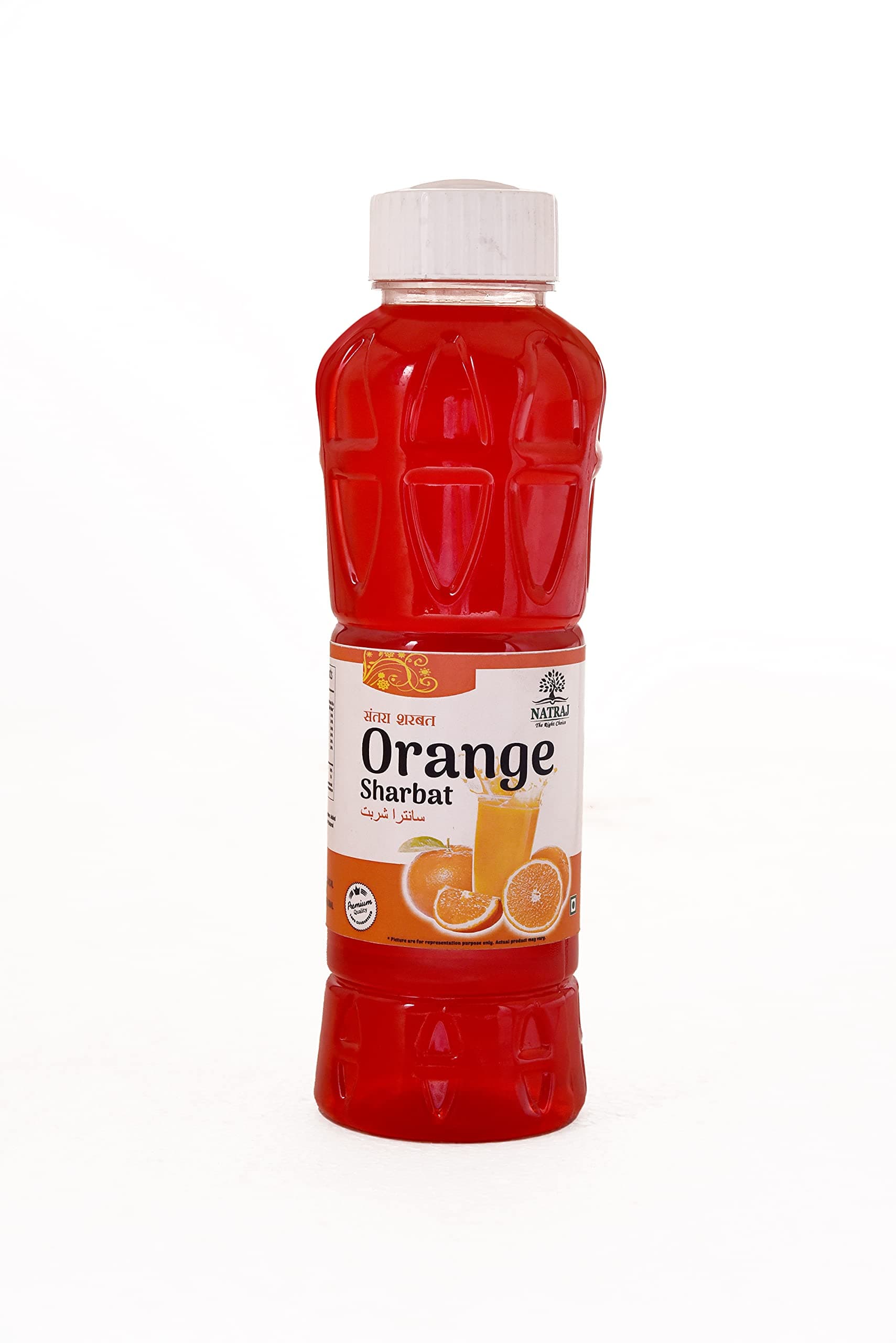 Orange Sharbat Syrup (Natraj The Right Choice )