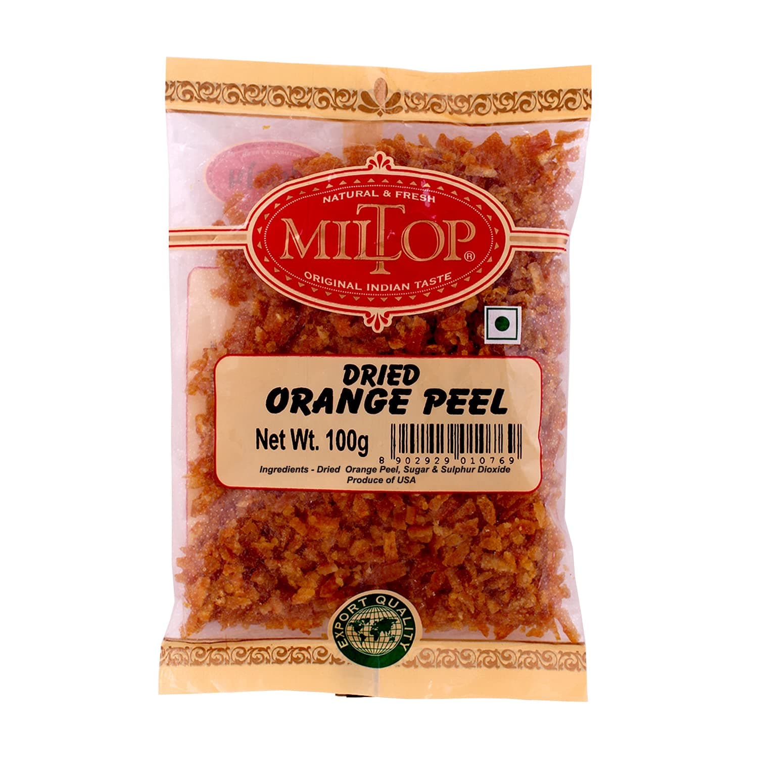 MILTOP Dried Orange Peel , 100gm