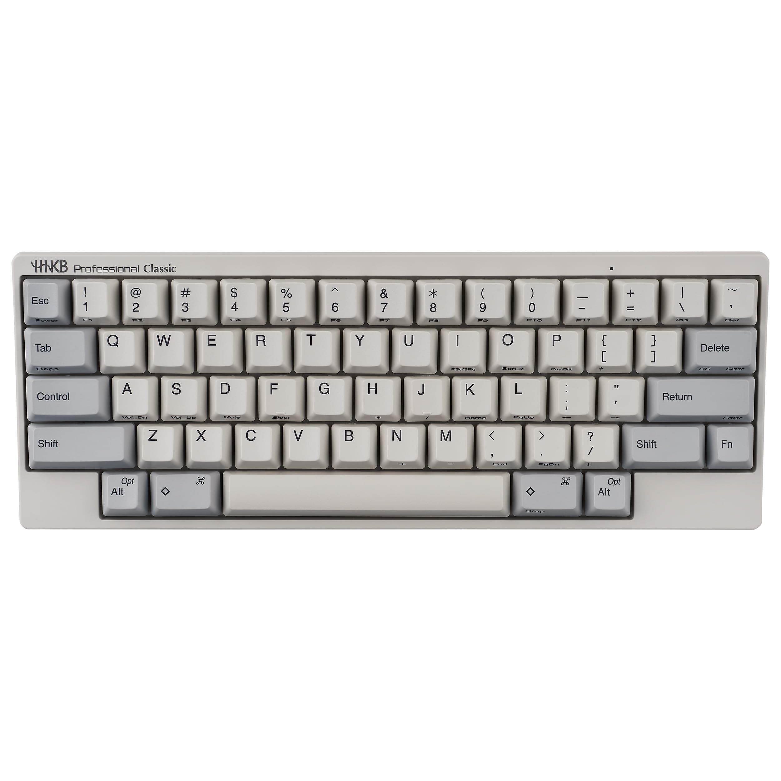 Happy Hacking Keyboard Professional Classic (Compact, White, 45G, Printed Keycaps)