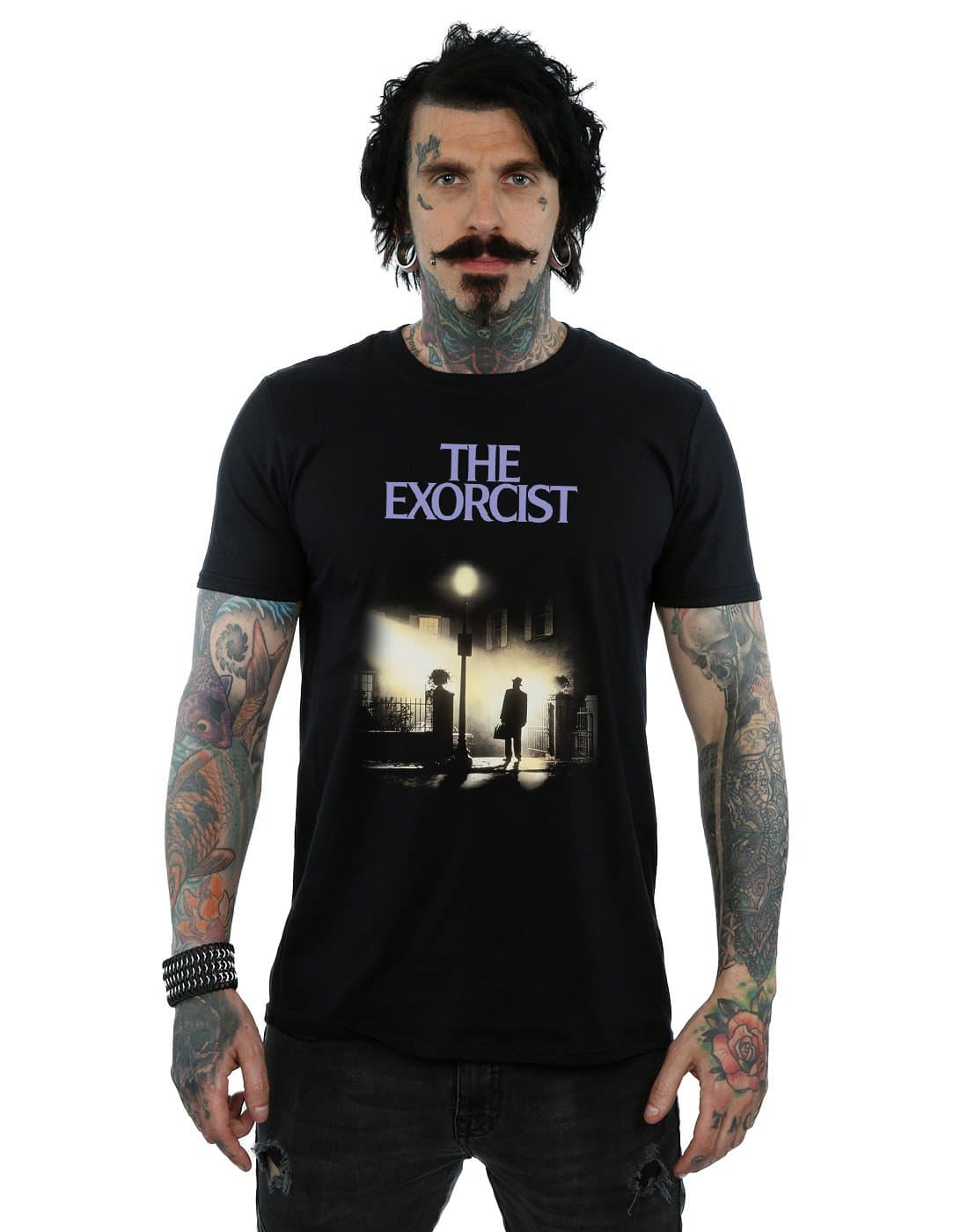 Men's Classic Poster T-Shirt Small Black