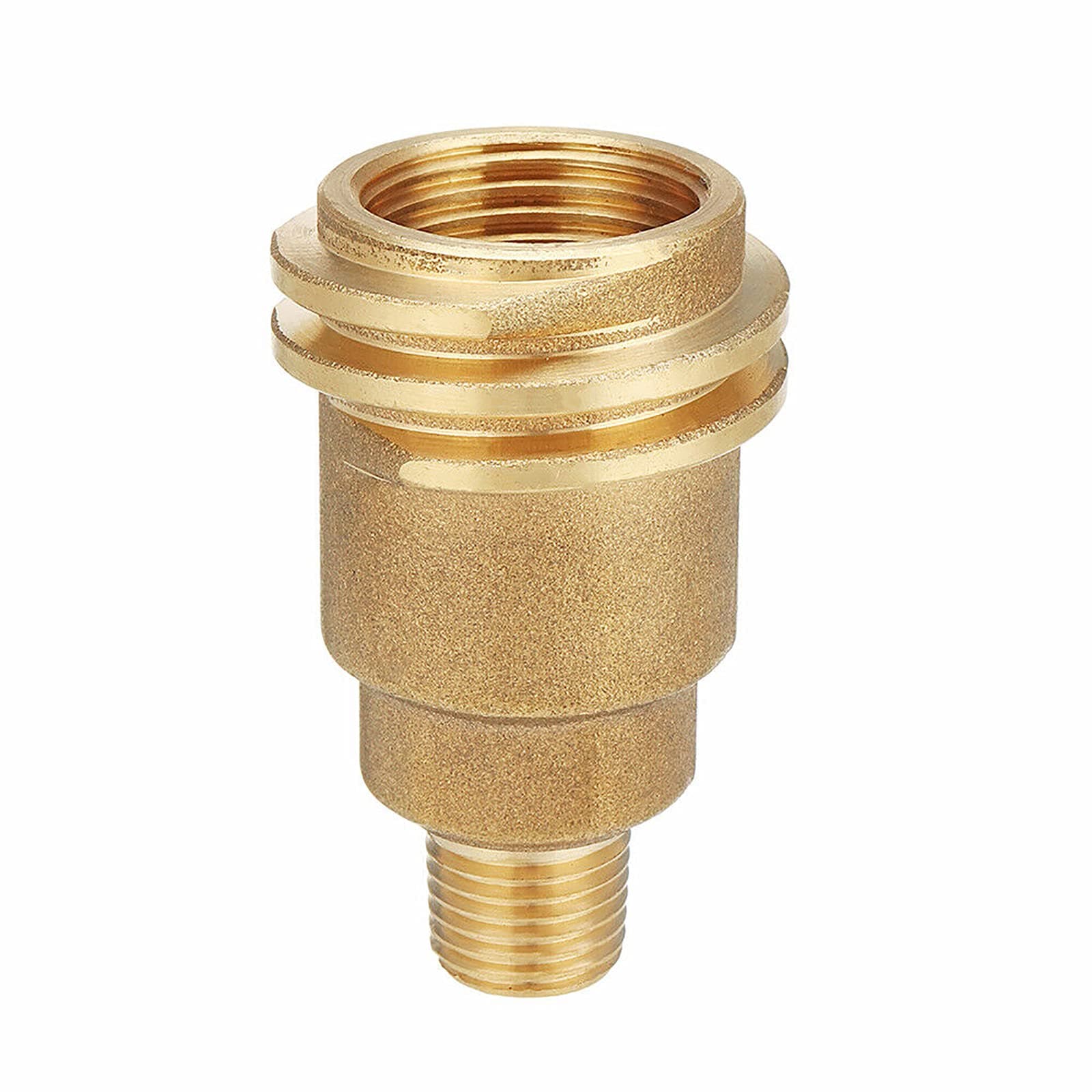5042 QCC1 Nut Propane Gas Fitting Hose Adapter with 1/4" Male Pipe Thread Propane Tank Adapter Quick Connect Brass Fittings
