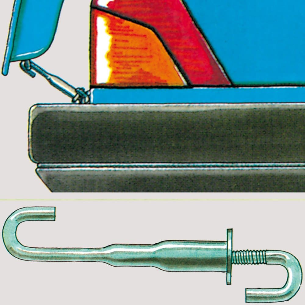 Air-Boy Chrome-Plated Car Boot Ventilation Spacer