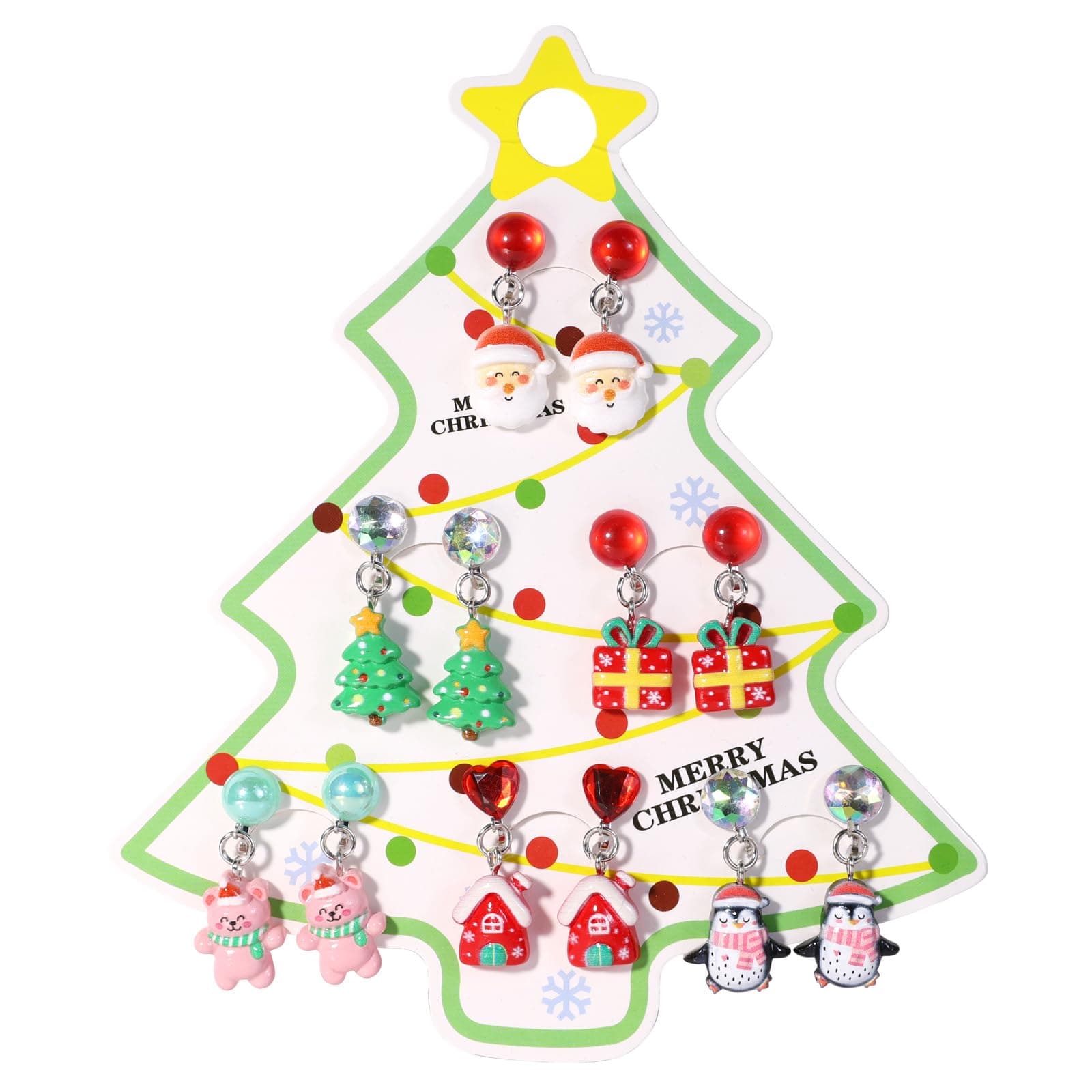 PinkSheep Ohrringe fr Mdchen Kinder Prinzessin Ohrringe Mdchen Geschenk