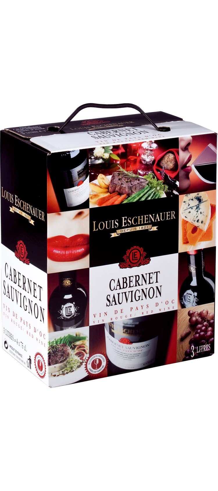 Louis Eschenauer Cabernet Sauvignon 3L (Bag in Box)