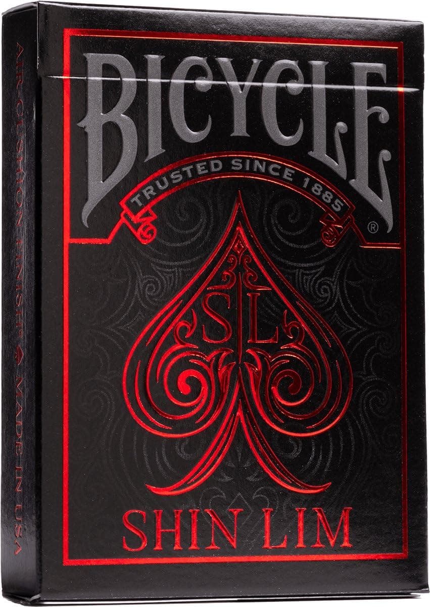 Bicycle Shin Lim Magic Special Edition Playing Cards, 1 Deck, Black