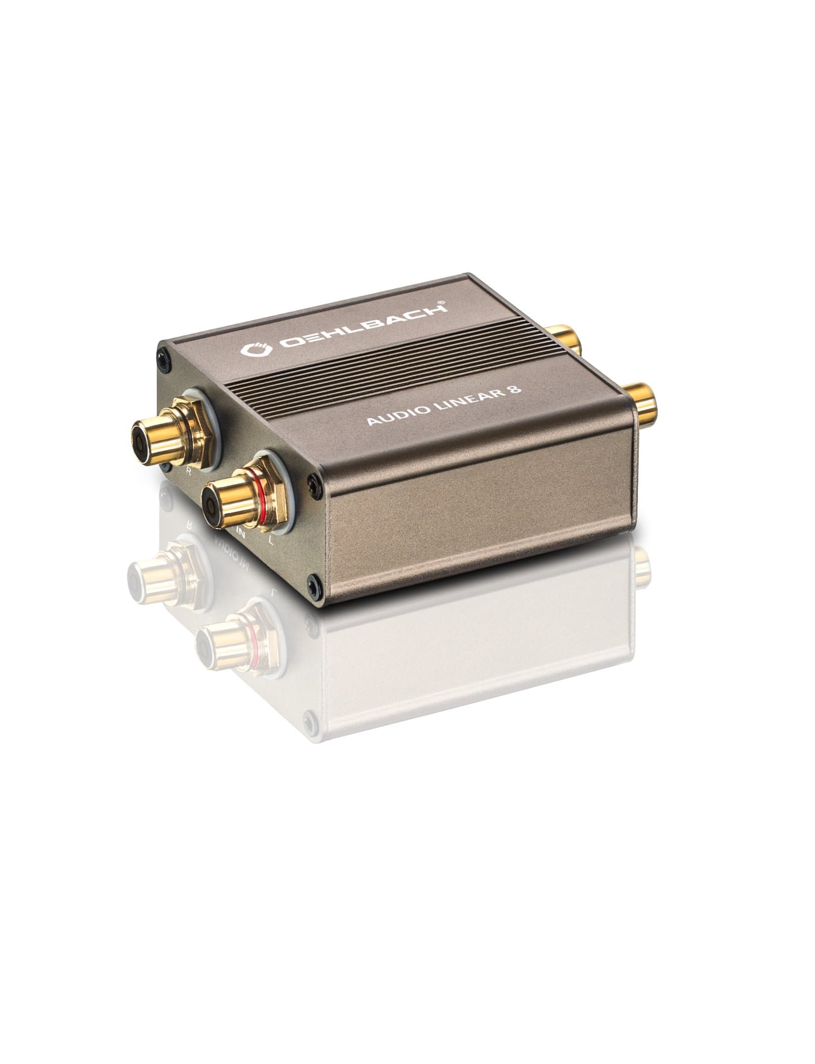 Oehlbach 9052 Audio Linear 8, RCASeparation Filter/Noise Suppressor/Ground Loop Isolator, Perfect for Subwoofer