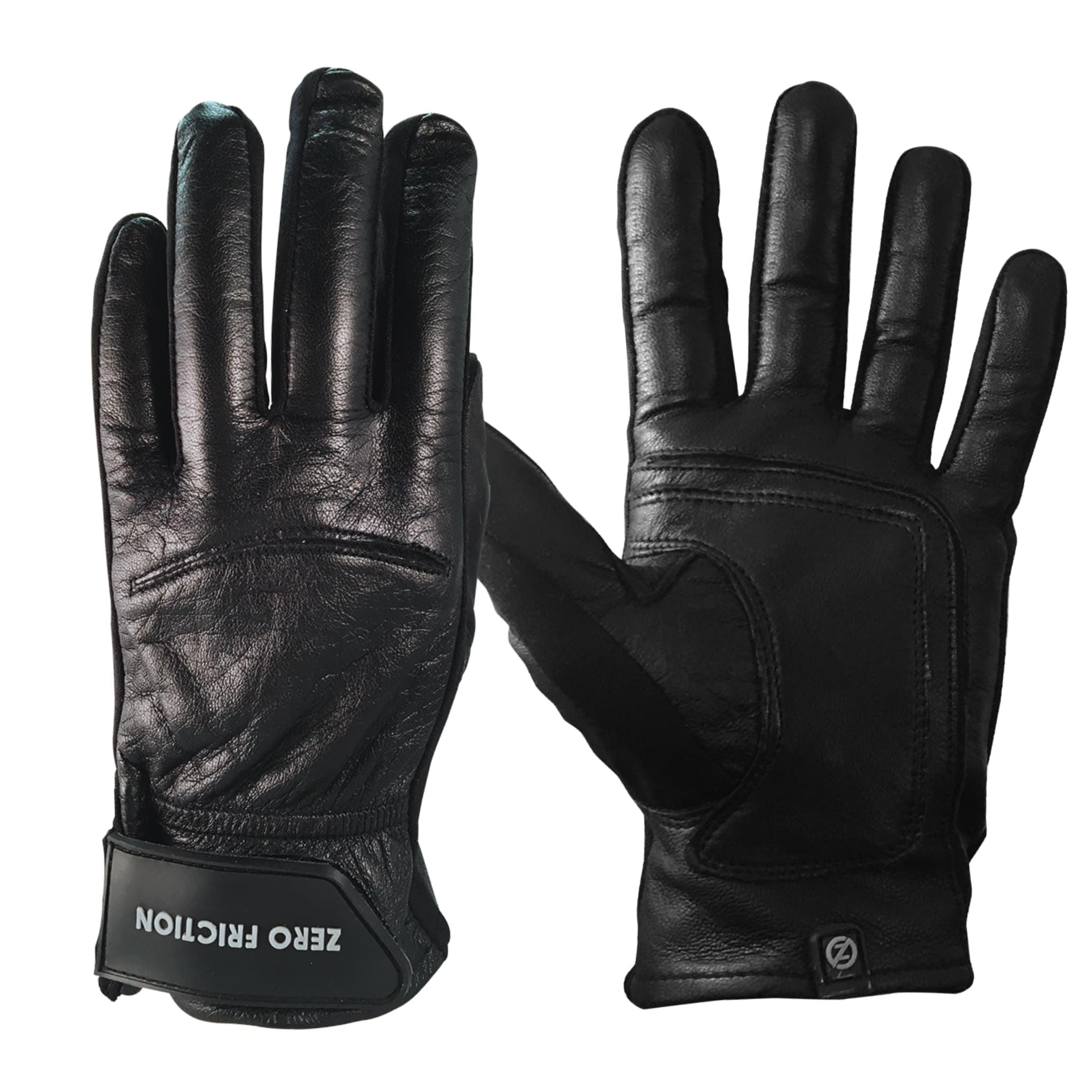 All Leather High Dexterity Universal-Fit Work Glove Pair, Black