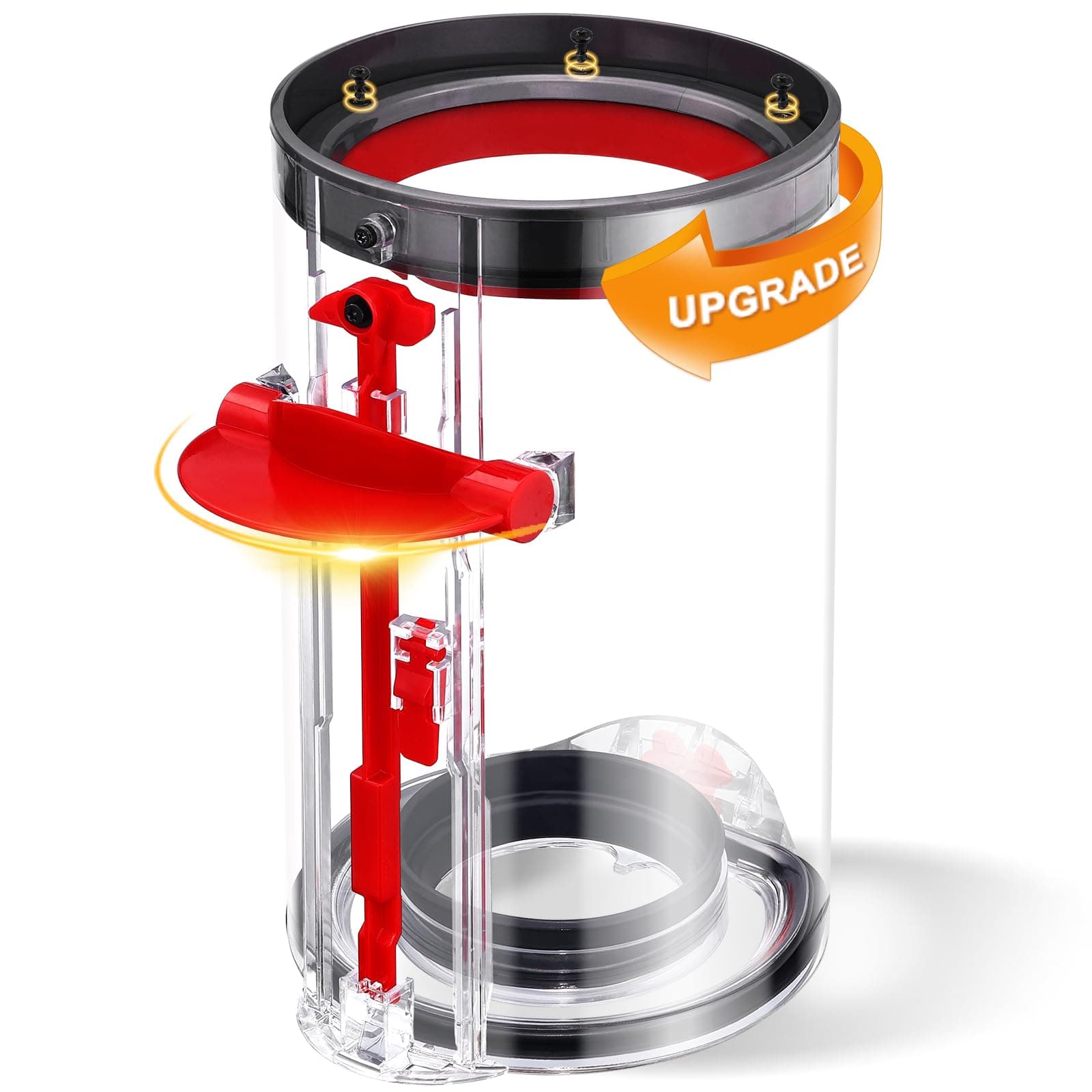 Upgraded Dust Bin Replacement for Dyson V11 V15 SV14 SV15 SV22 Vacuum Cleaner Canister, Vacuum Large Bin Replacement Parts