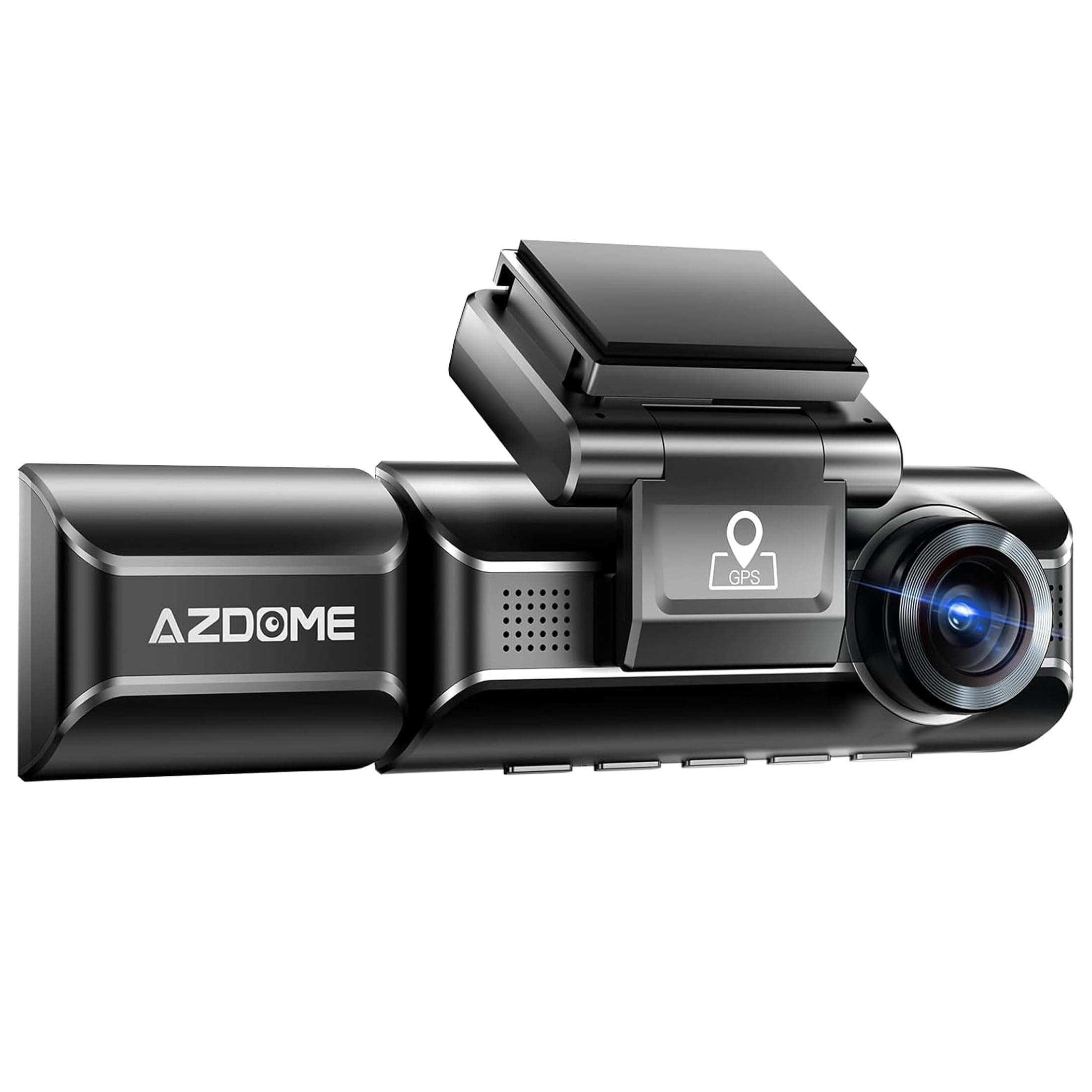 AZDOME M550 3CH Dash Cam 4K - 3.19" Screen IR Night Vision - 24H Parking Mode - 3-Channel Dash Cam - Interior IR Camera - Built-in GPS & WiFi - Three-Mode Parking Monitor