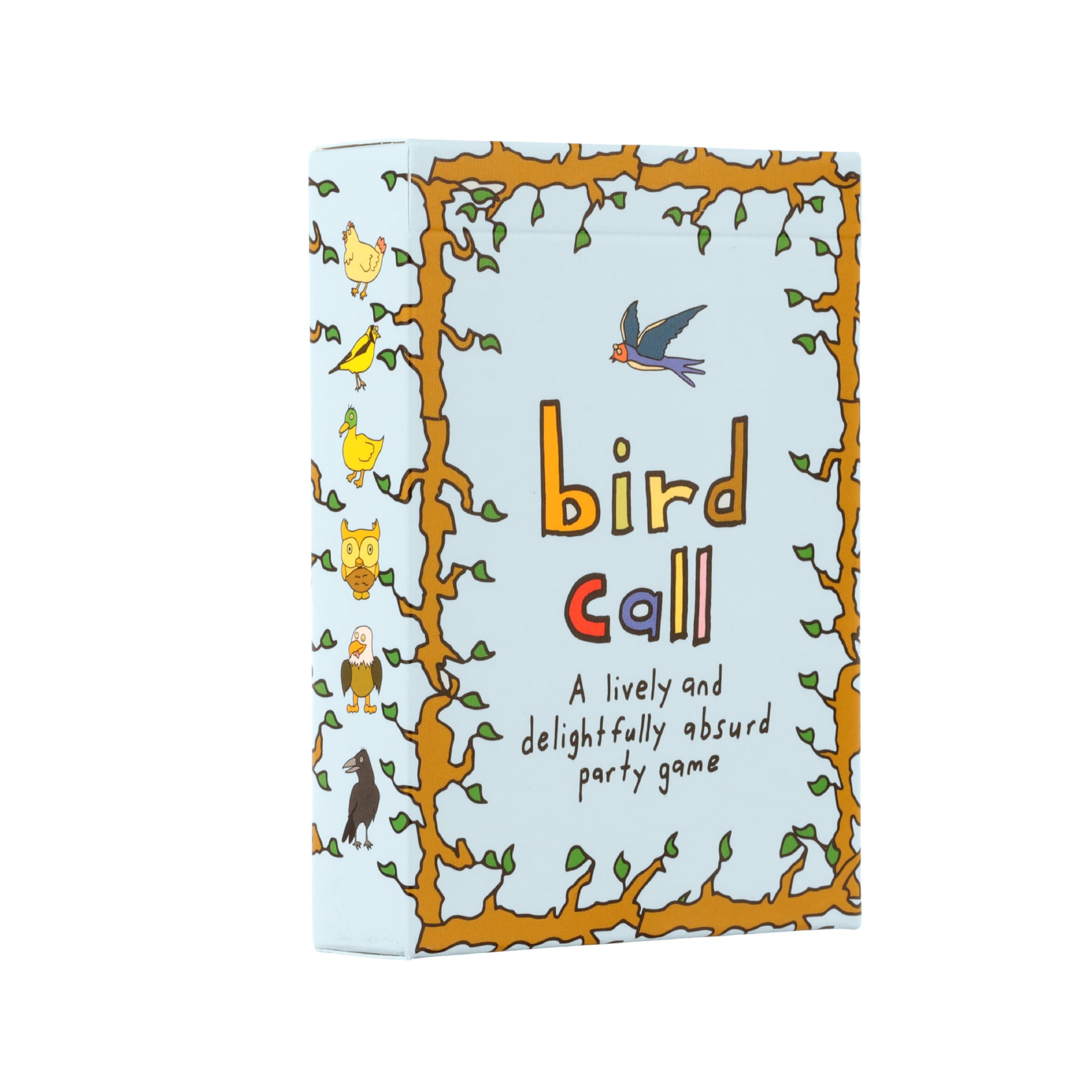 Bird Call - A Lively and Delightfully Absurd 5-Minute Party Game - High Energy Card Game - Bird Gifts - Bird Watching Gifts - Gifts For Bird Lovers - Birding Gifts - 3-8 Players And Ages 7+