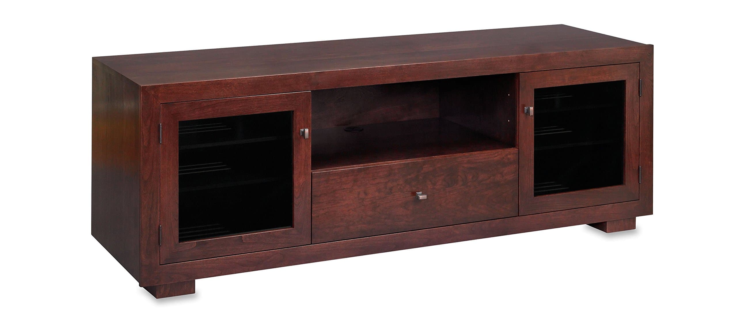 Standout Designs Haven EX 72-inch Solid Wood TV Stand/TV Console/Media Console for Flat Screen TVs to 80-inch (Espresso on Cherry)