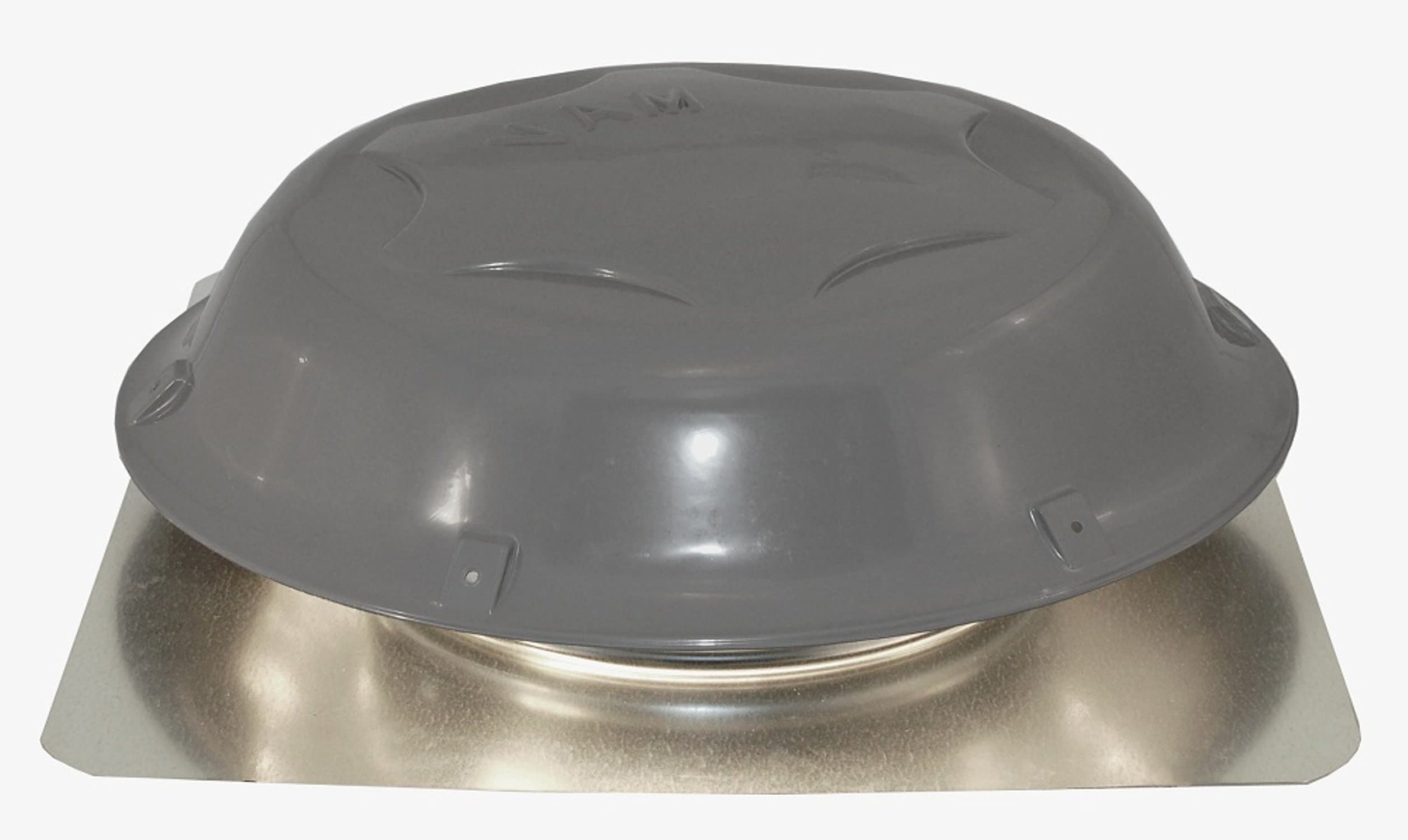 CX3000EE Power Roof ABS Plastic Vent Dome with 2.1 Amp Energy Efficient Motor, Grey